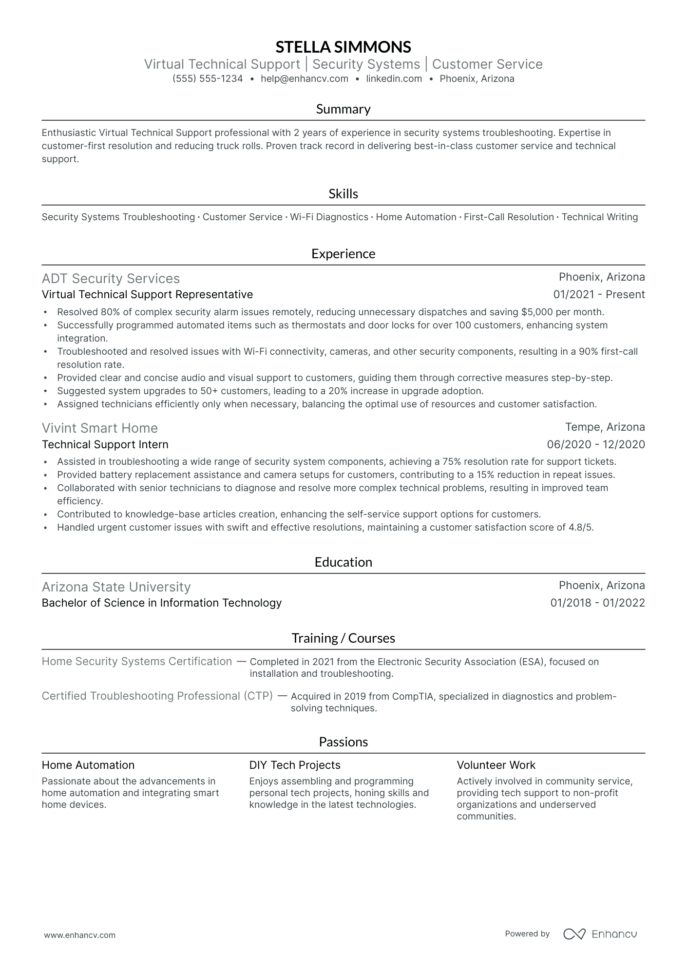 Virtual Technical Support Assistant Resume Example Resume Example