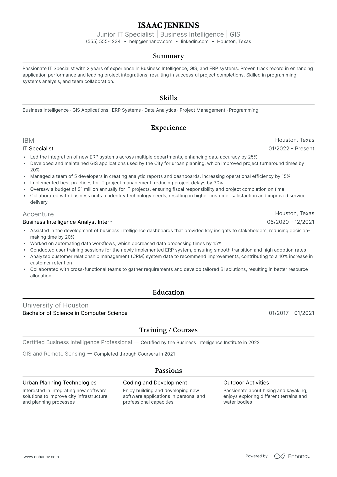 Assistant Chief Technology Officer resume example