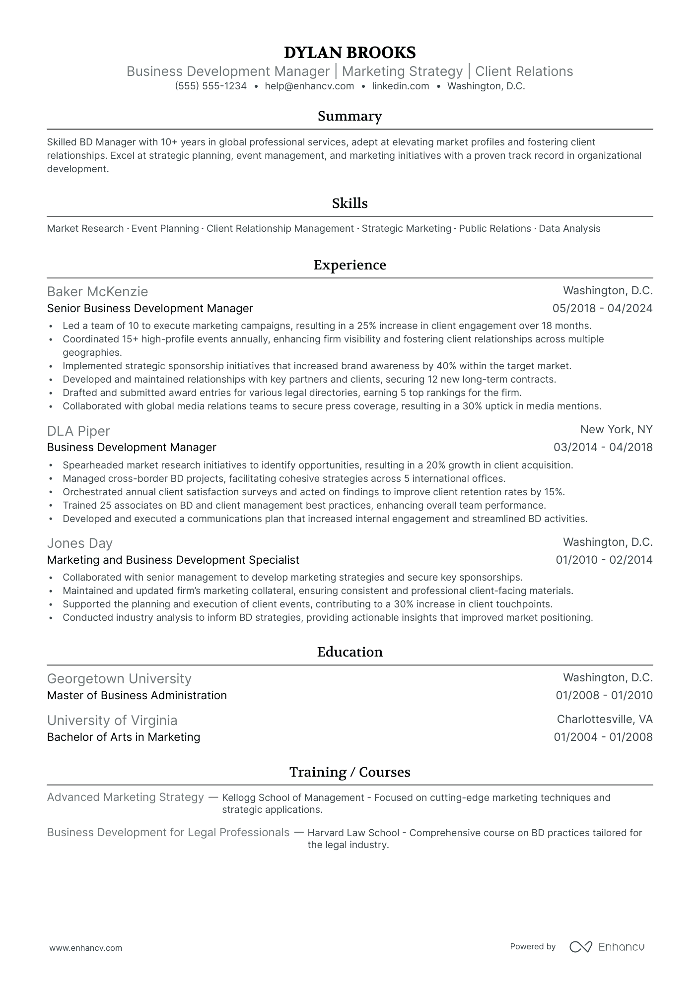 Junior Business Development Manager Resume Example Resume Example