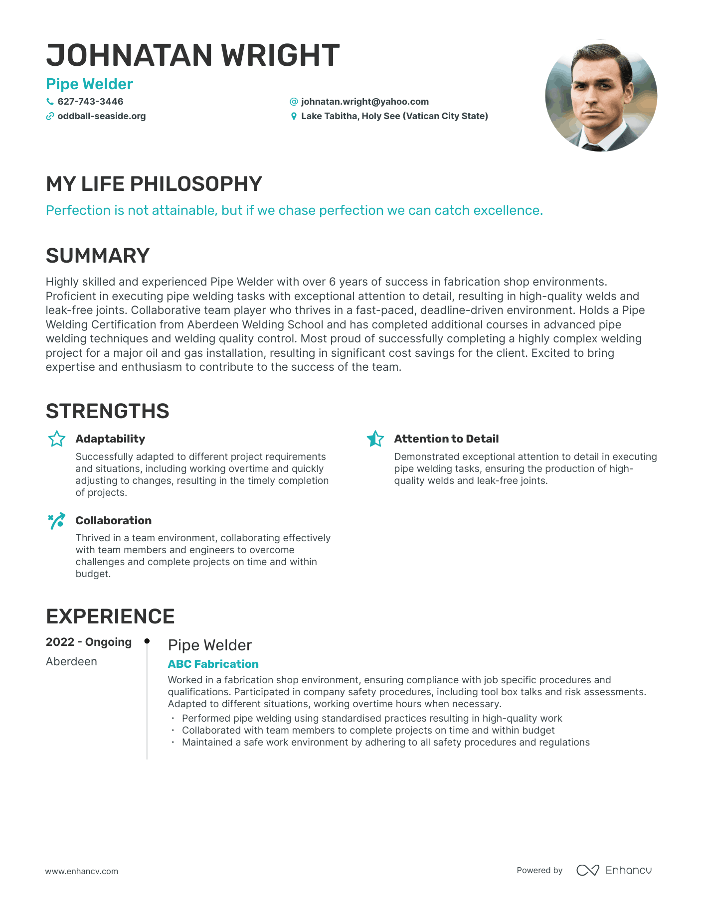 3 Pipe Welder Resume Examples & How-To Guide for 2024