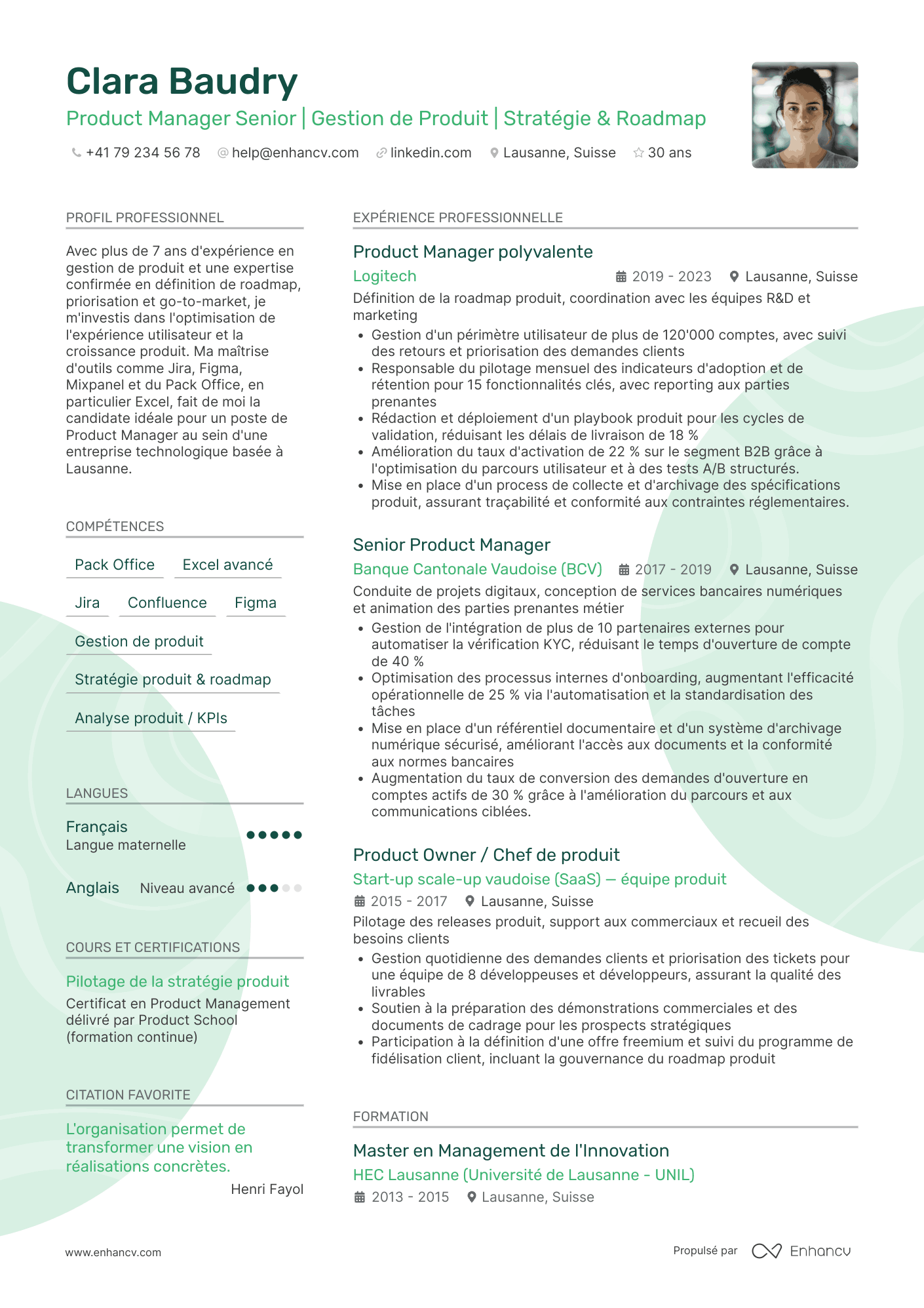 Stylé — Modèles de CV gratuits