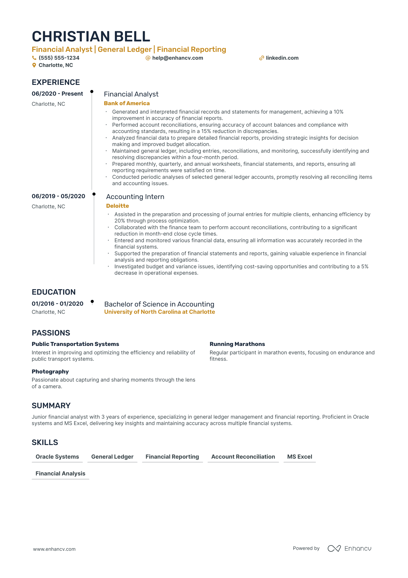 Revenue Management Accountant Resume Example Resume Example