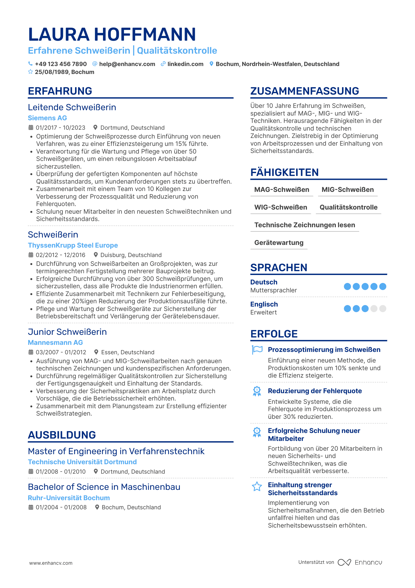 Schweißer CV