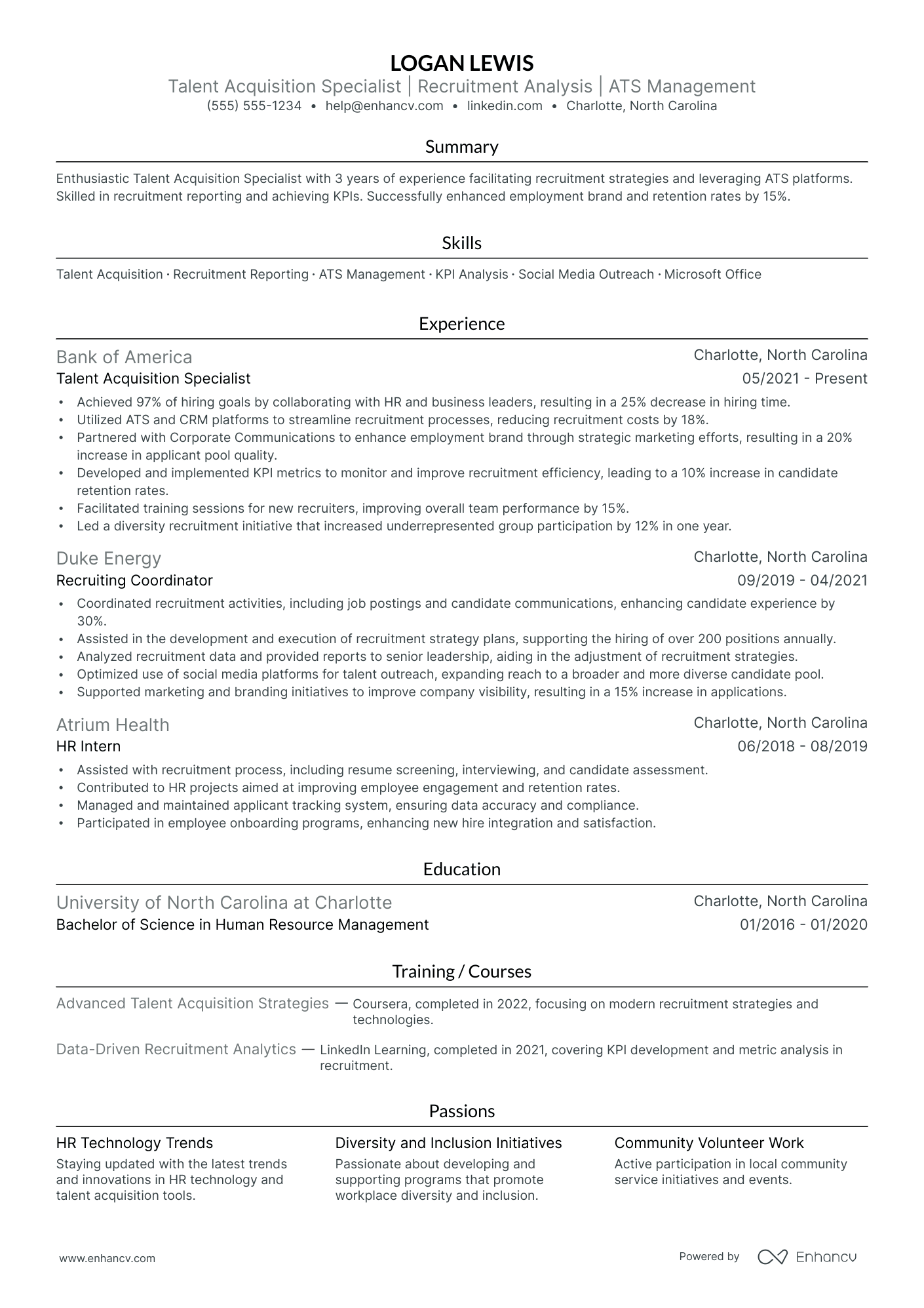 HR Director - Talent Acquisition Resume Example Resume Example