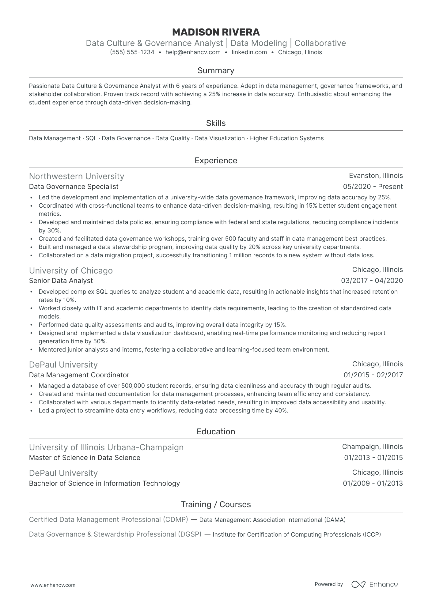 Junior Data Analyst Resume Example Resume Example