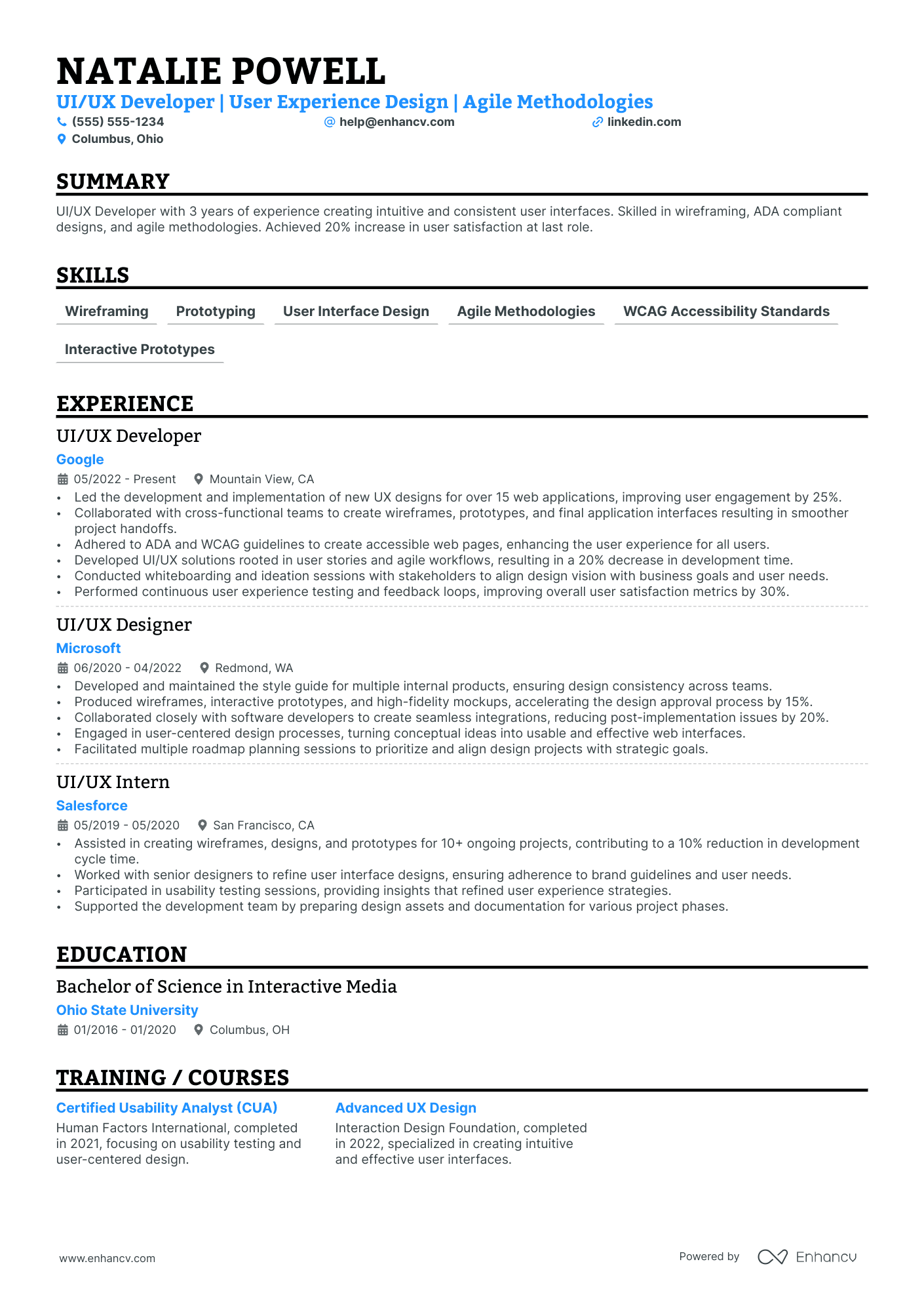 UX Design Coordinator Resume Example Resume Example