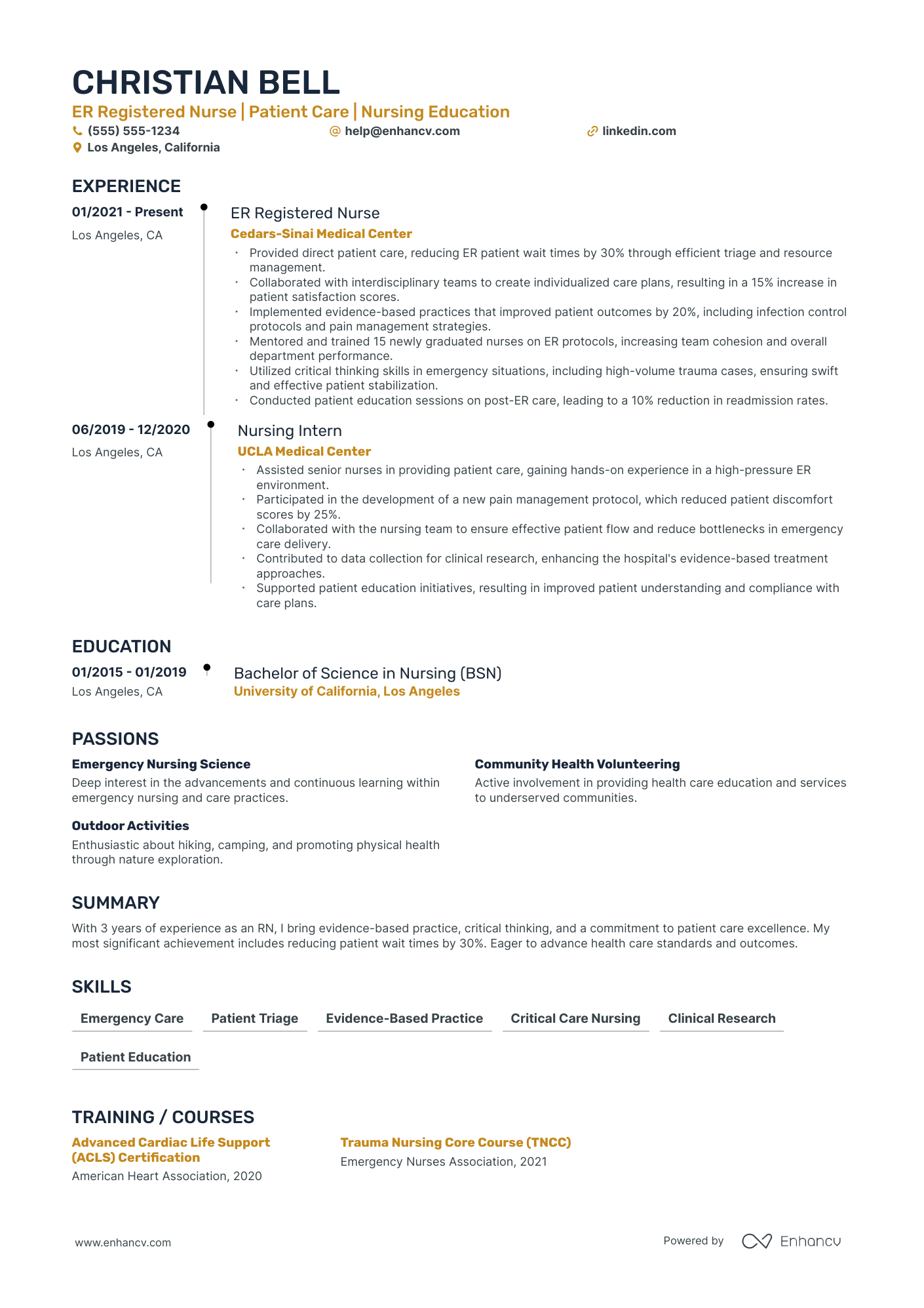 Senior Travel Nurse Resume Example Resume Example