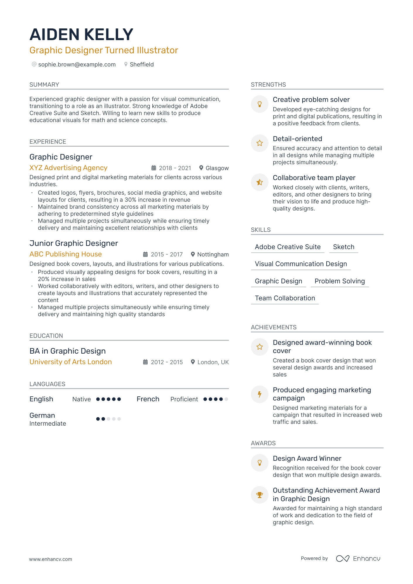 3 Illustrator Cv Examples For 2024