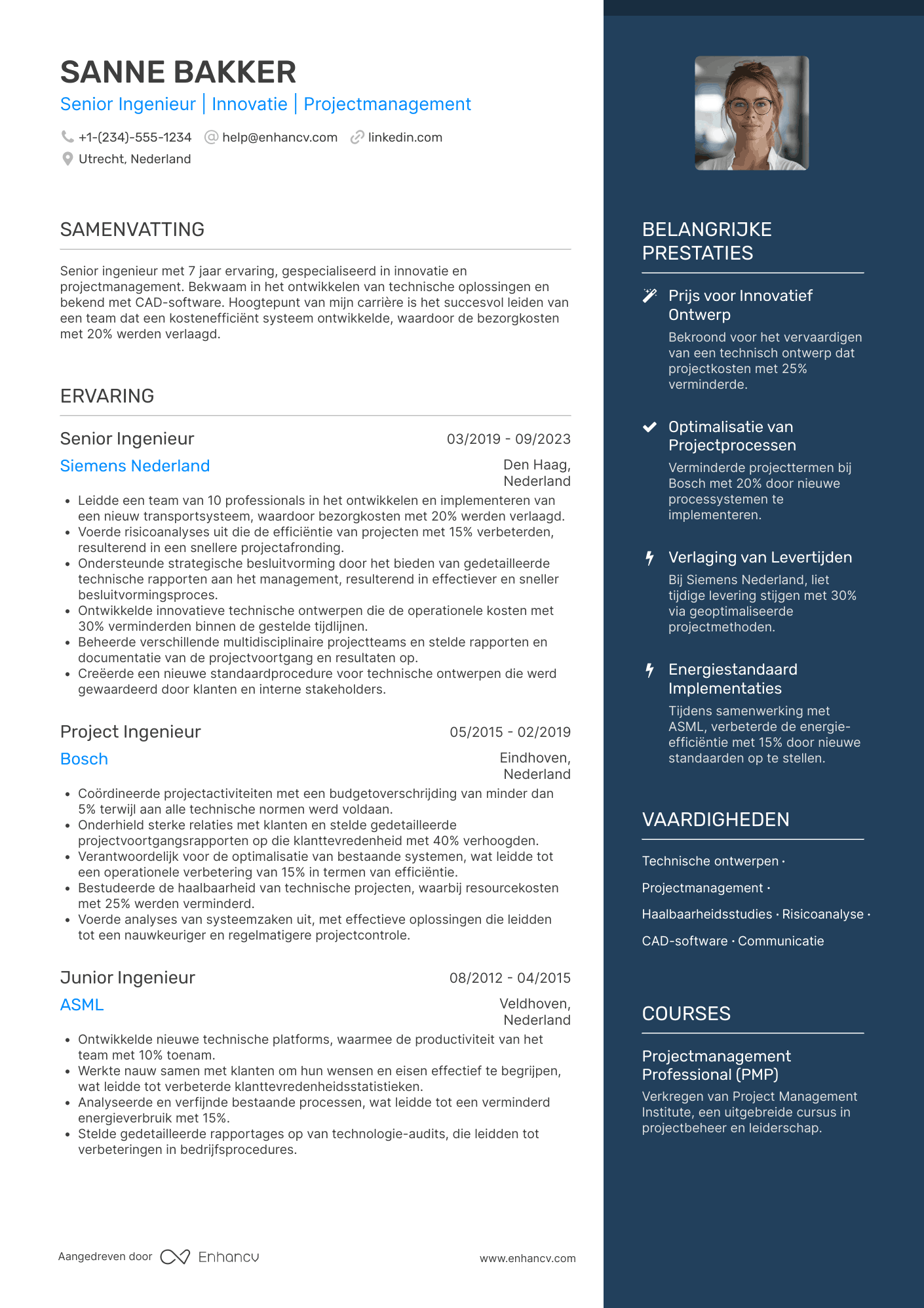 Ingenieur CV