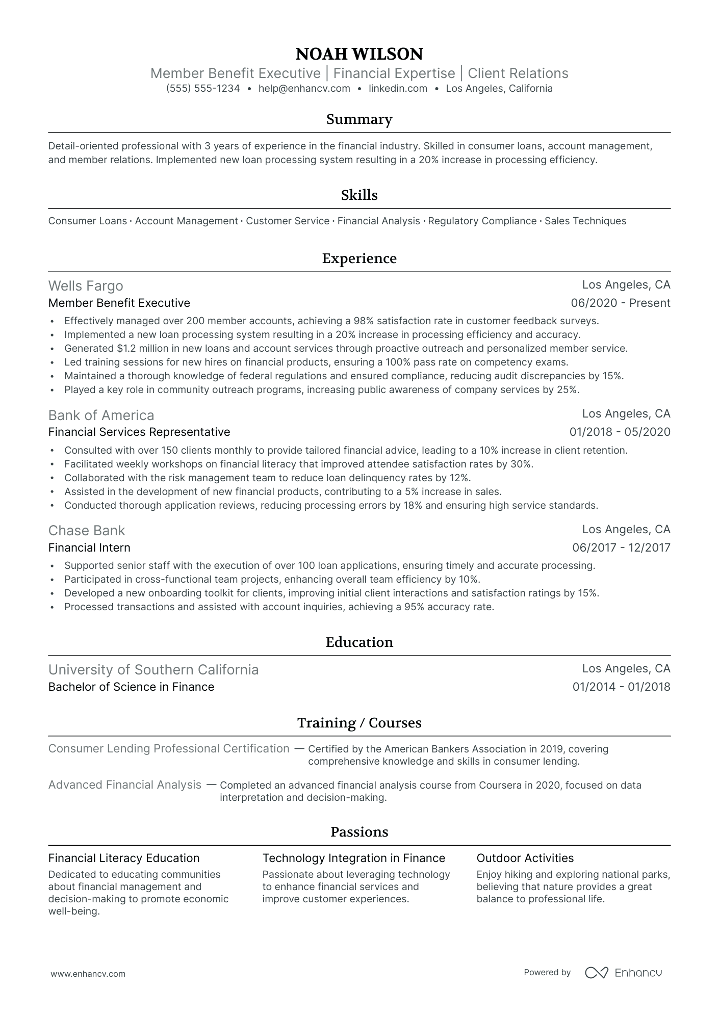 Bilingual Executive resume example