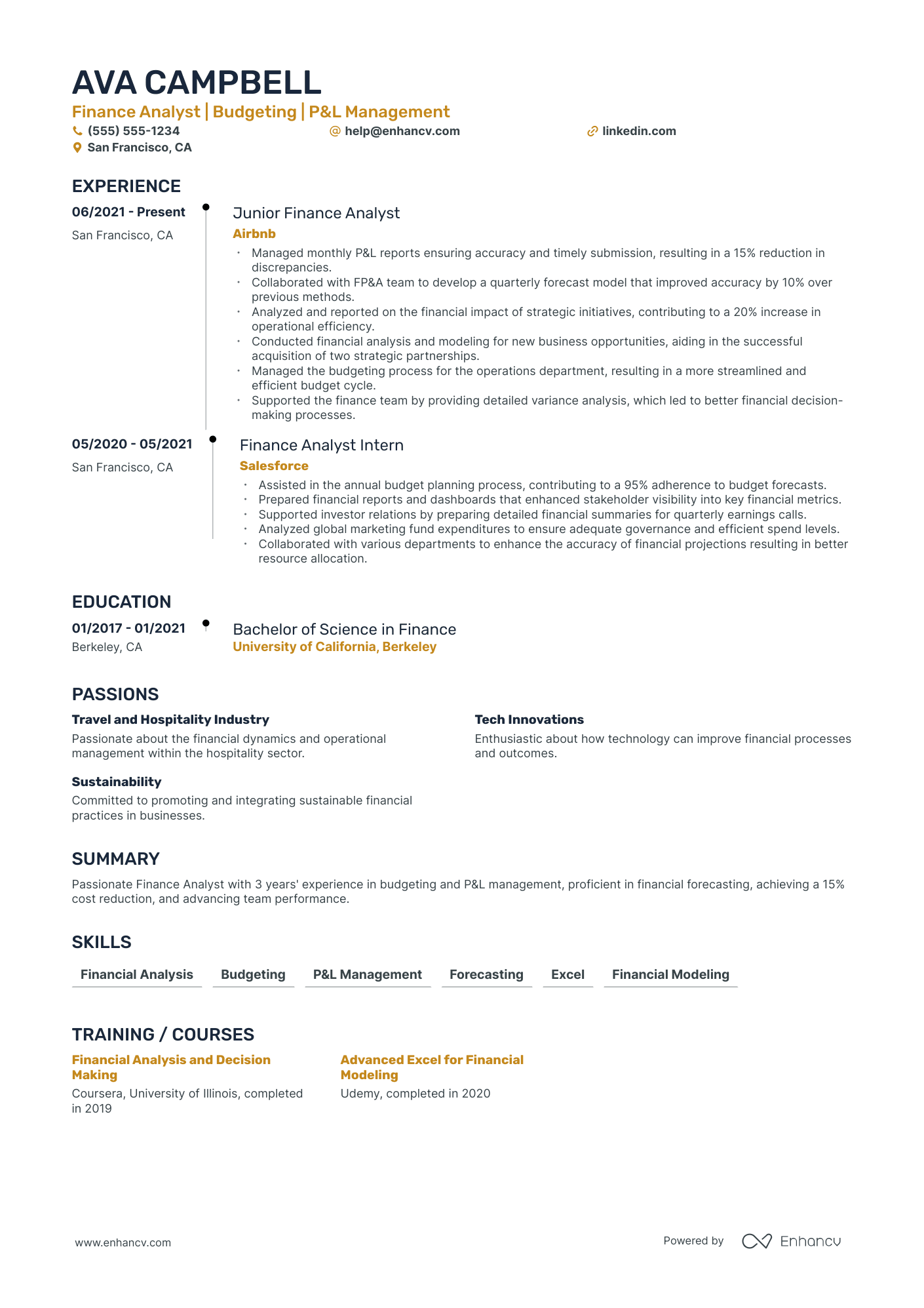 Corporate Finance Director Resume Example Resume Example