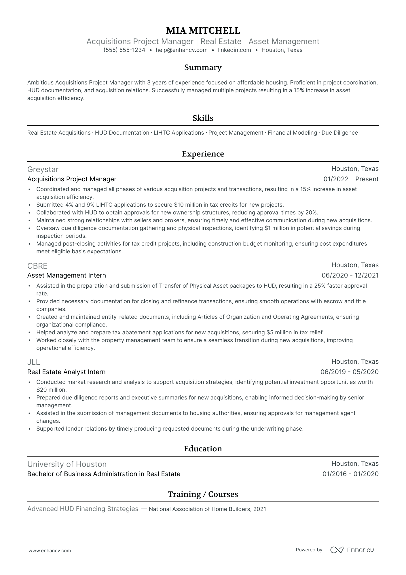 Acquisition Project Manager Resume Example Resume Example