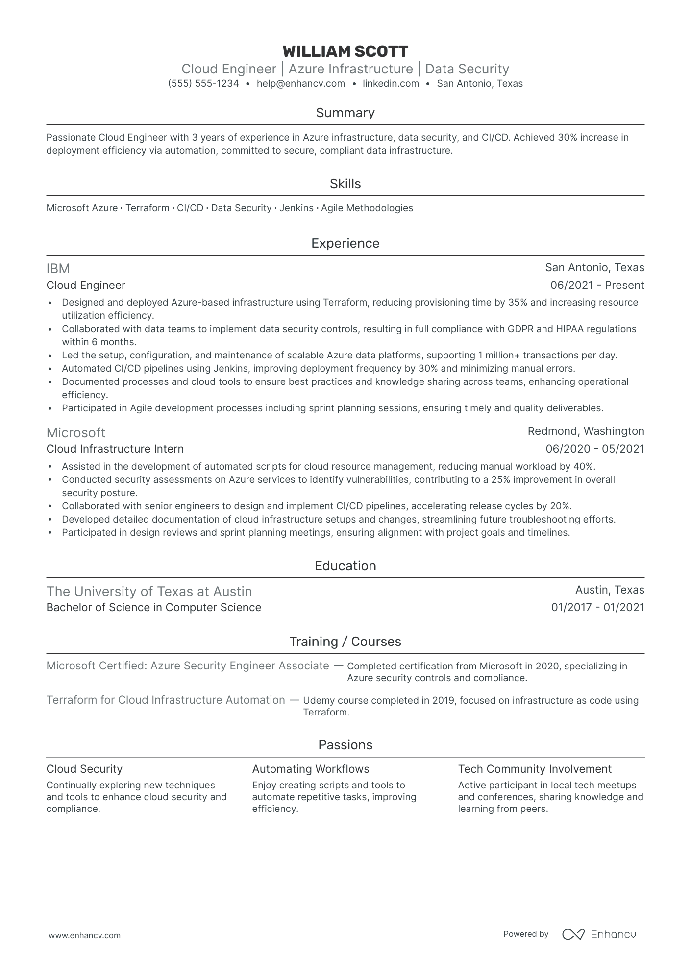 Cloud Data Engineer Resume Example Resume Example