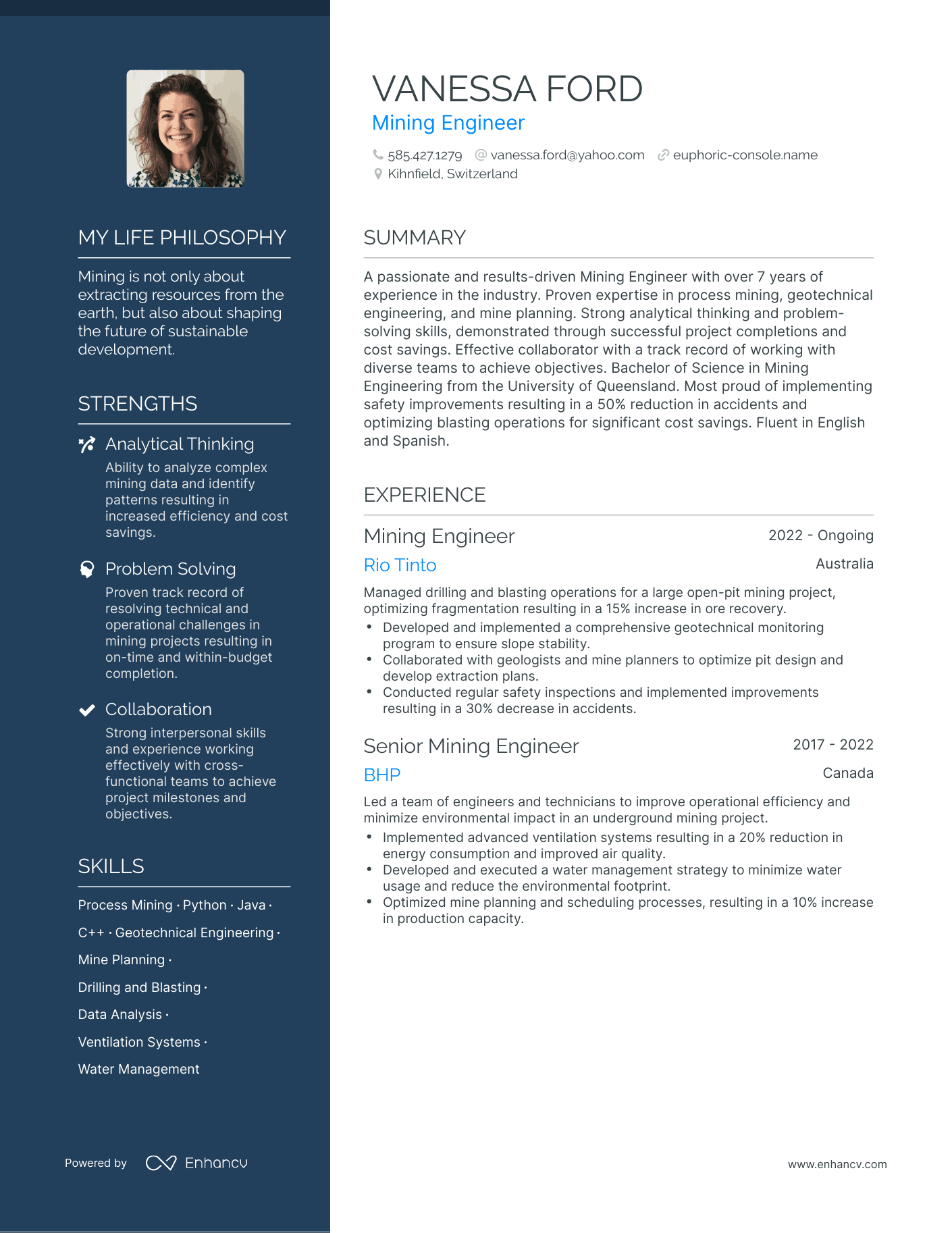 3 Mining Engineer Resume Examples & How-To Guide for 2024