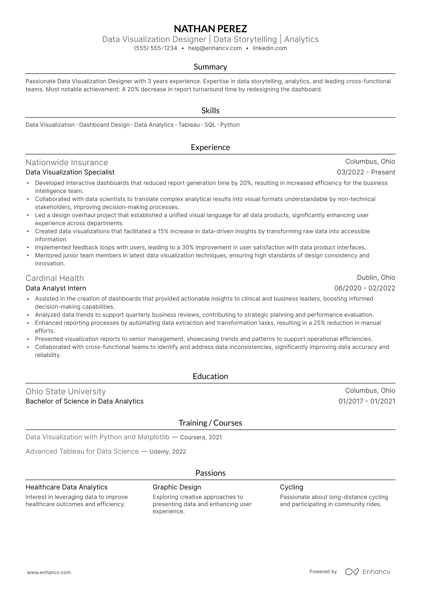 Principal Data Engineer resume example