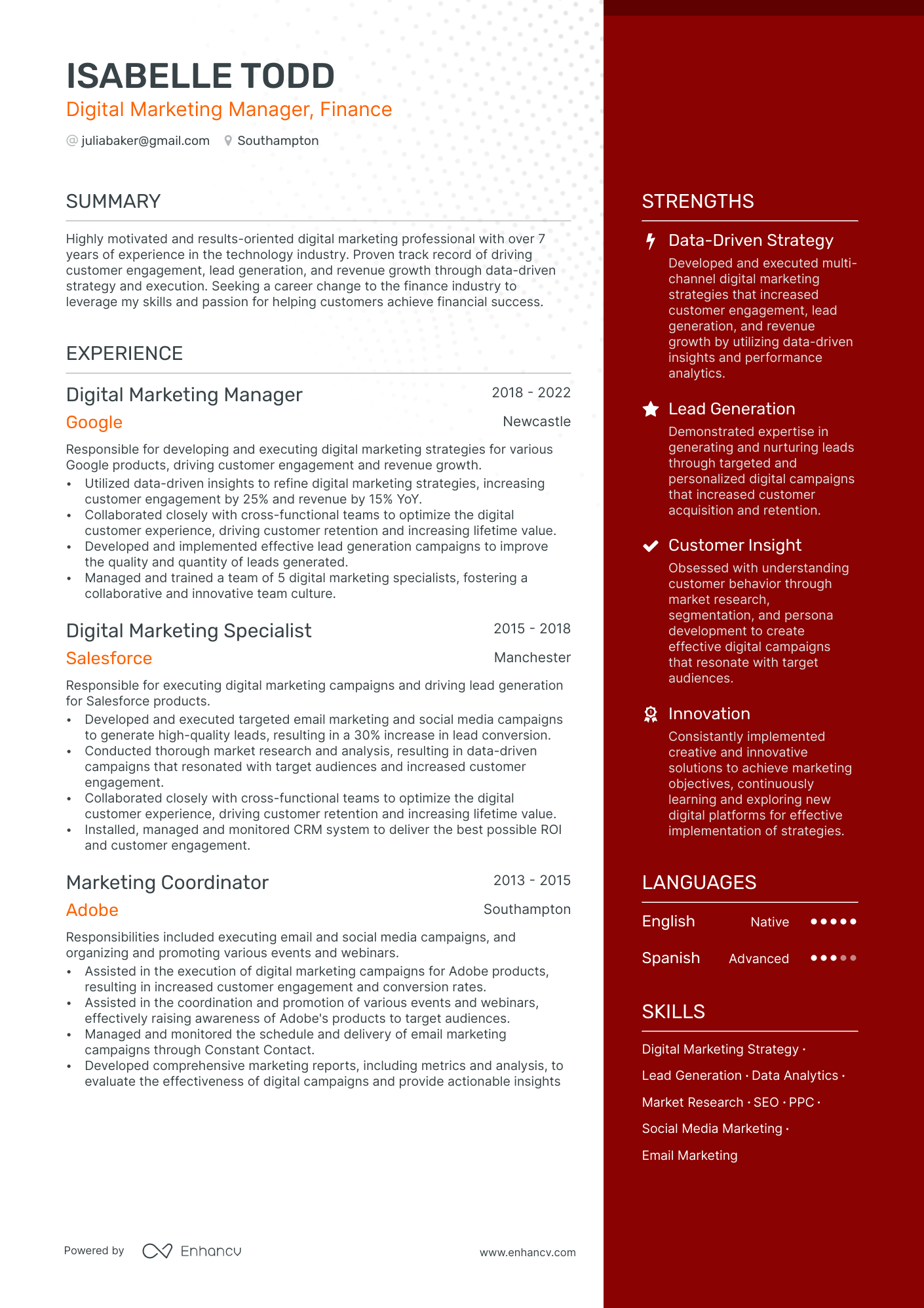 3 Creative Director CV Examples for 2024