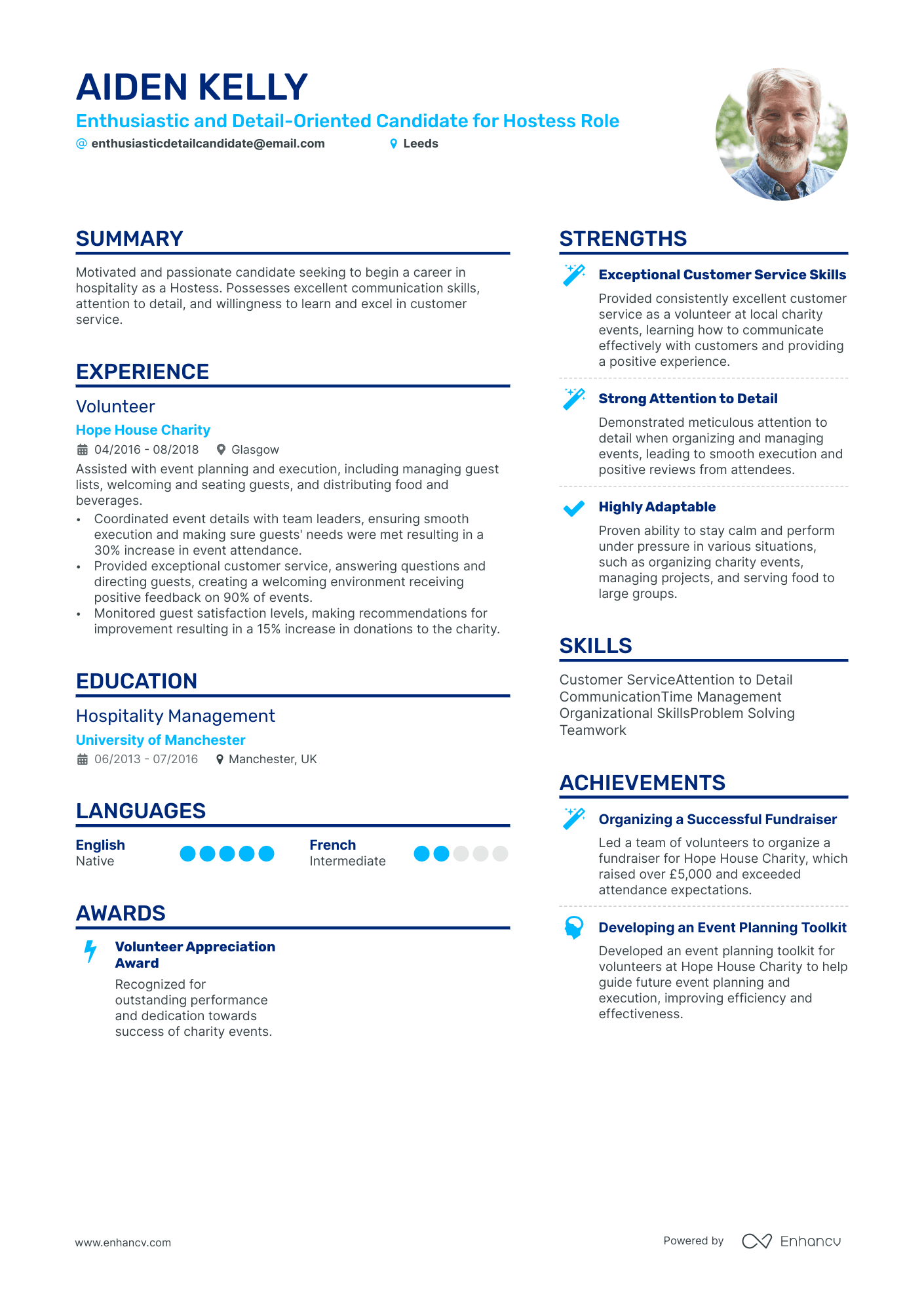 3 Hostess Cv Examples For 2024