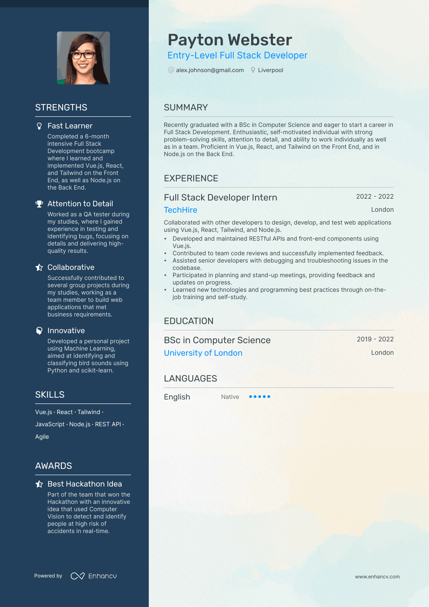 3 Full Stack Developer CV Examples For 2024