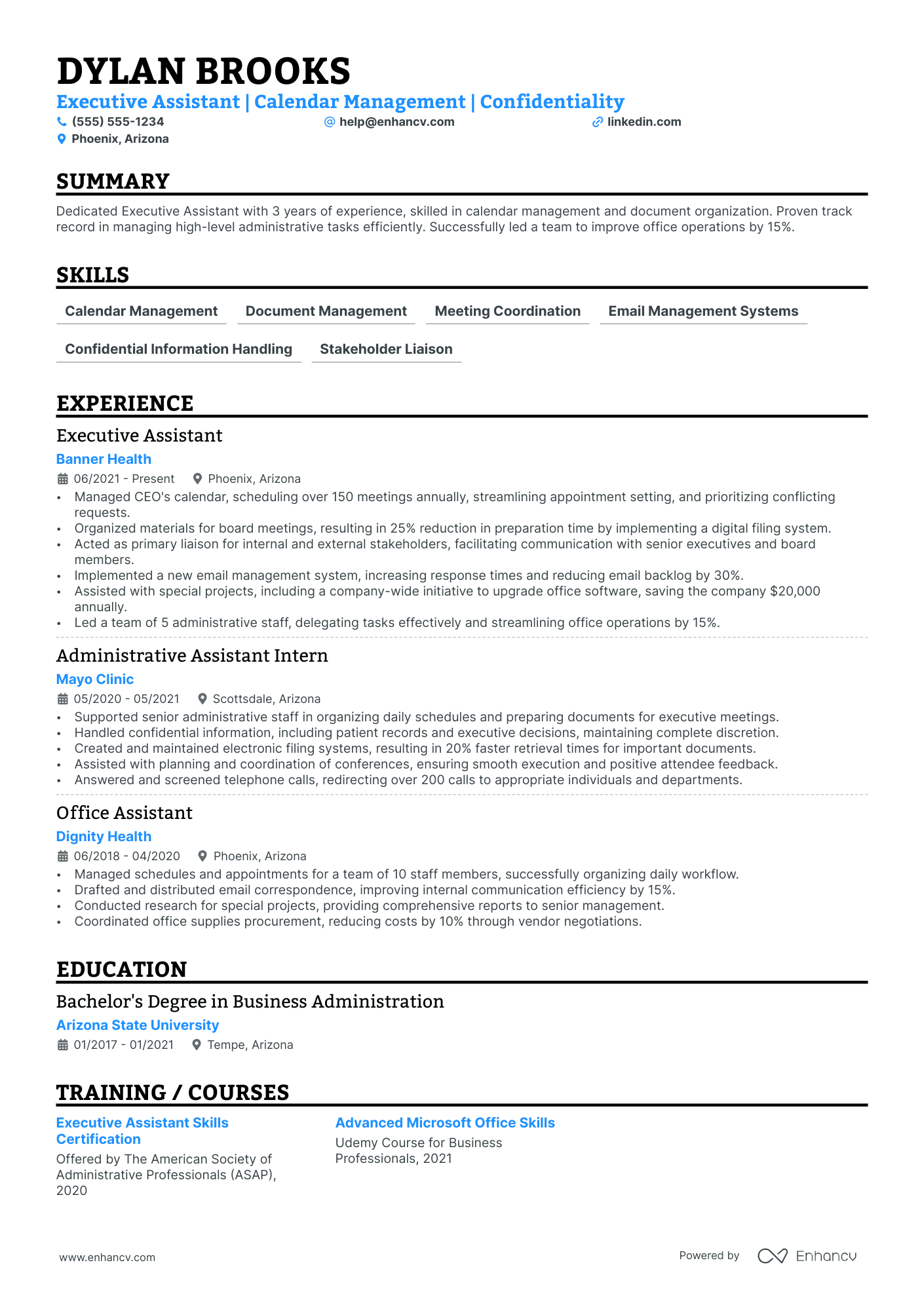 Executive Assistant to the Board of Directors Resume Example Resume Example