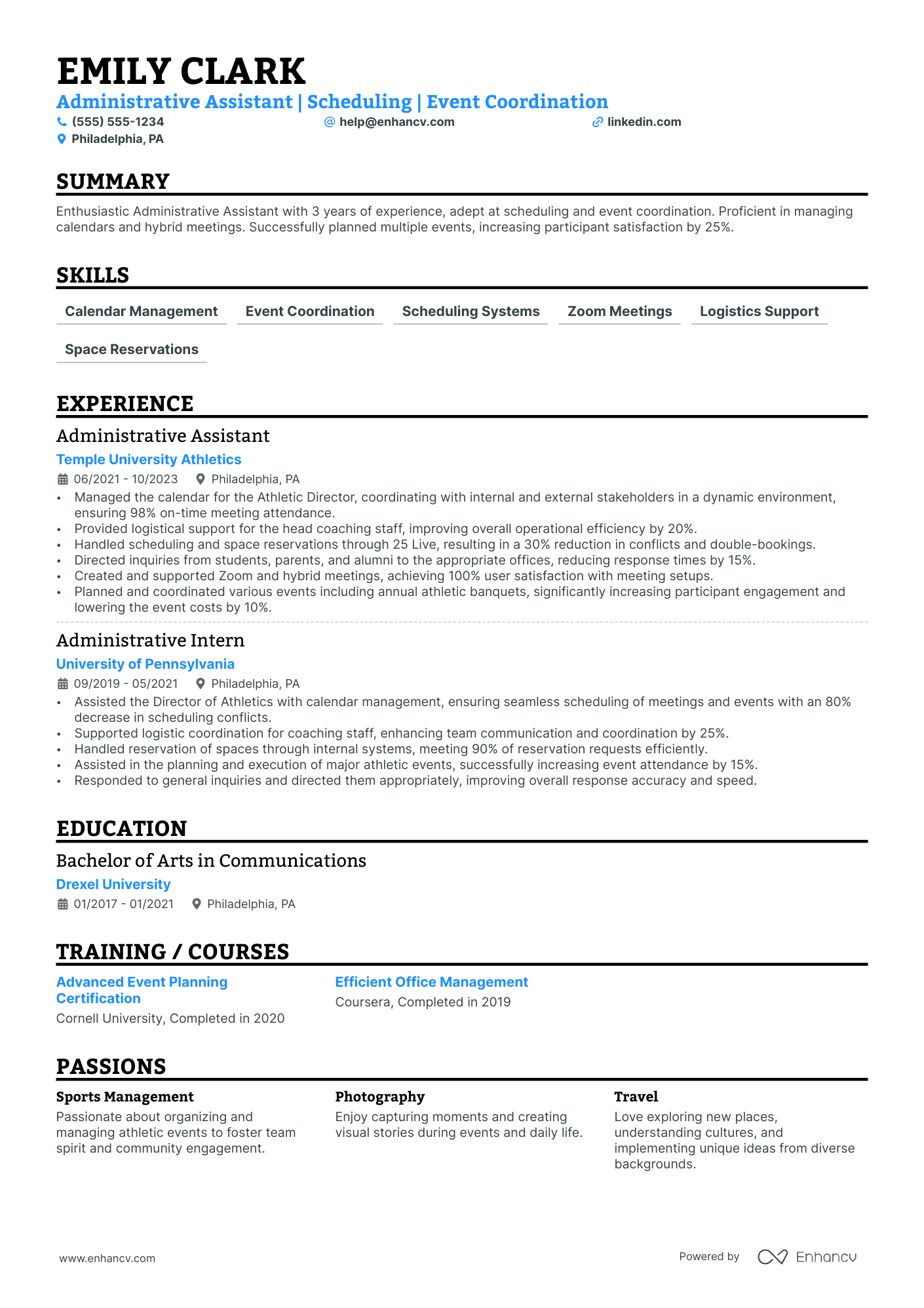 Administrative Assistant to the Director Resume Example Resume Example