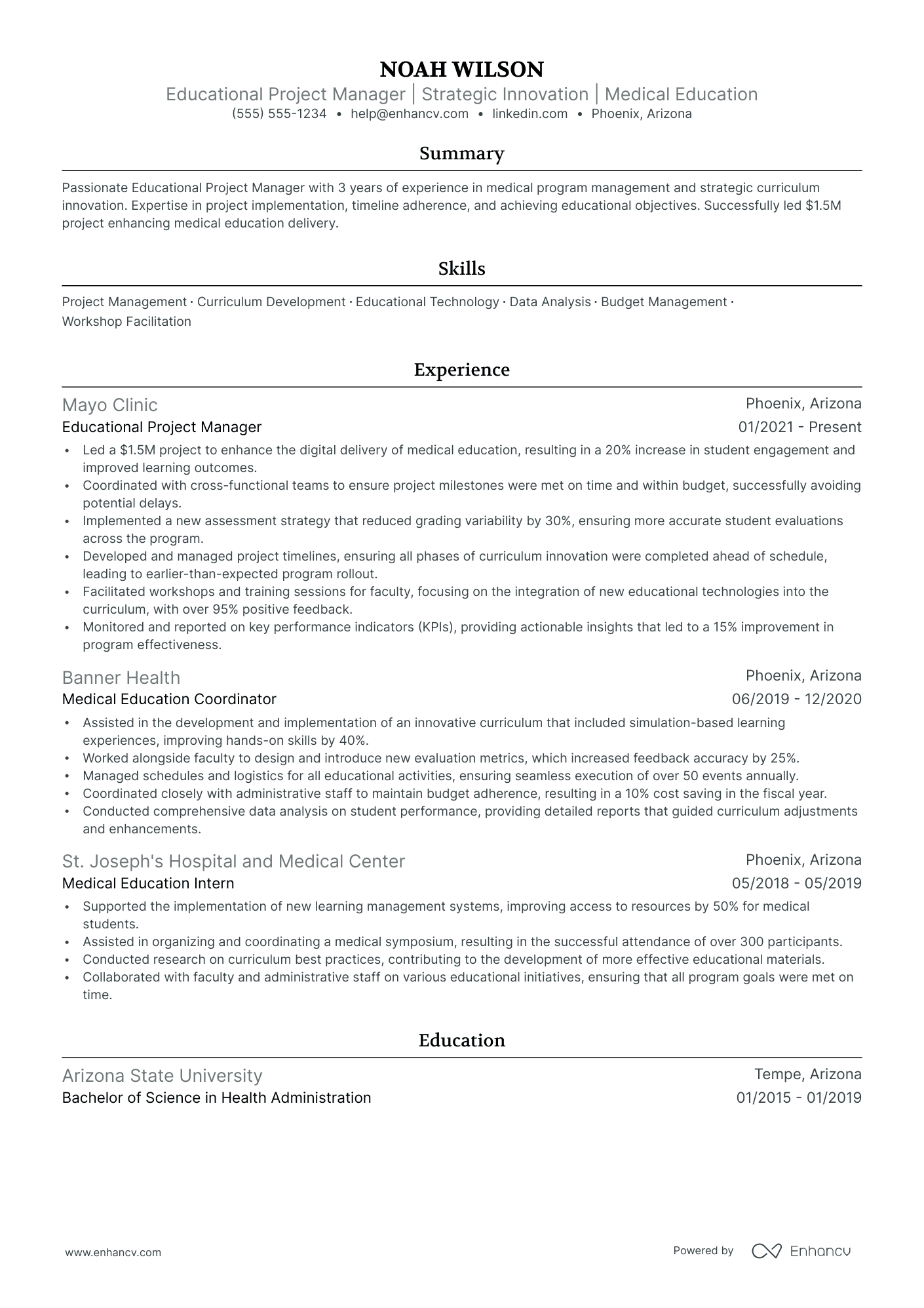 Medical Assistant Manager resume example