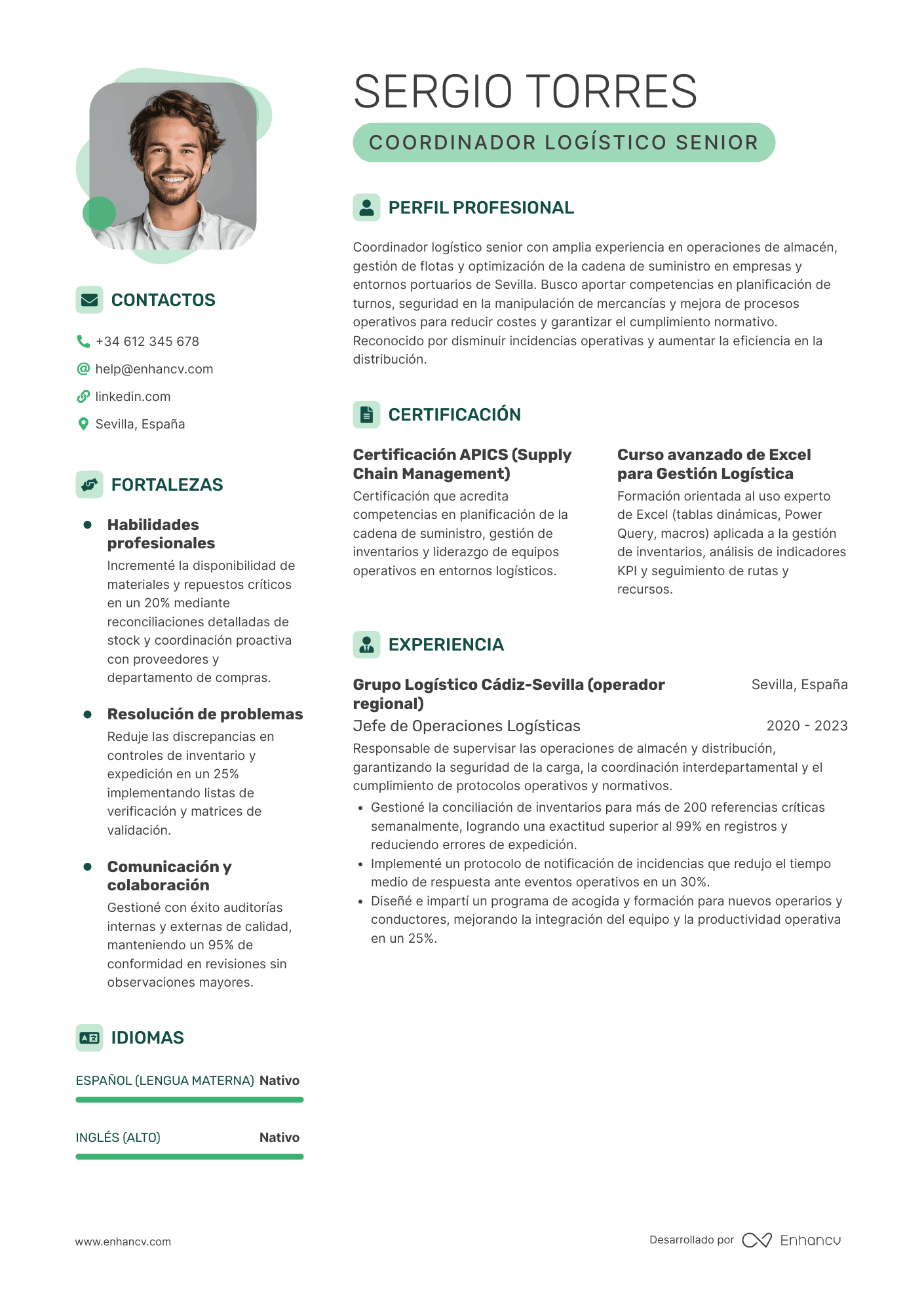 Contemporáneo — Plantillas de CV