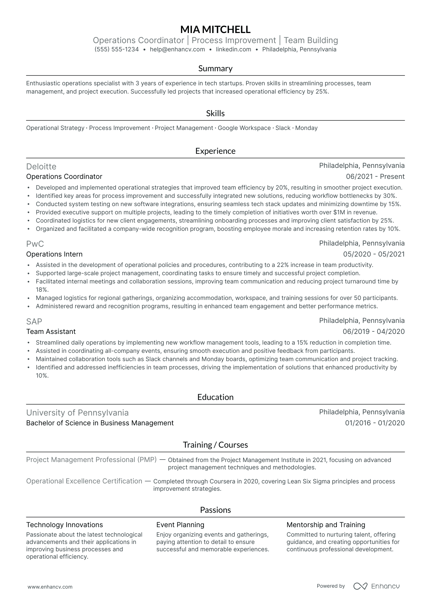 Director of Funding Management resume example