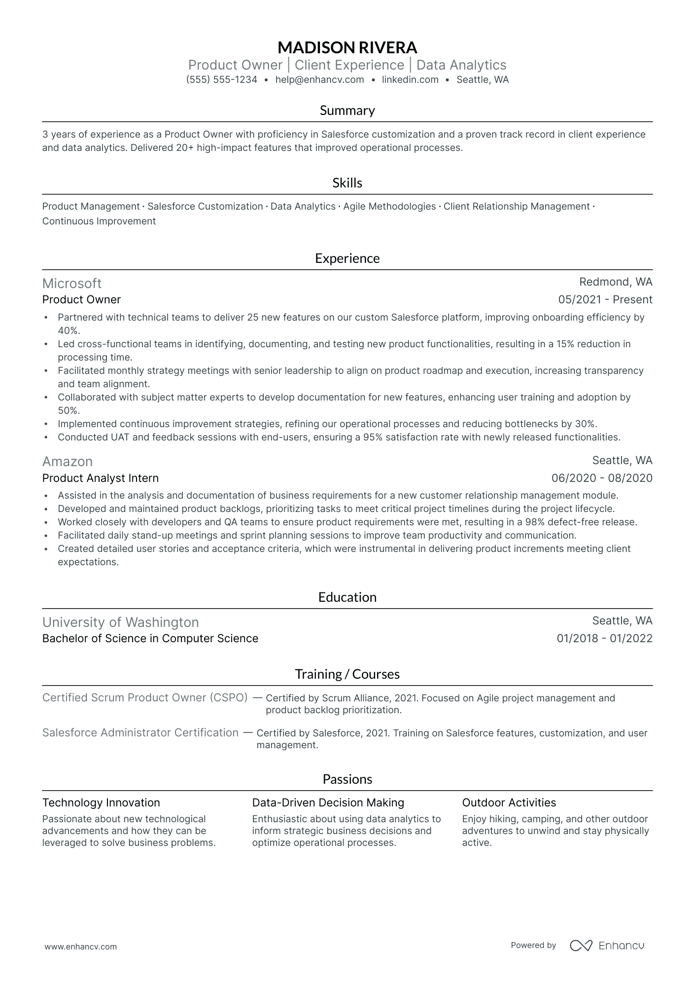 19 Successful Product Owner Resume Examples And Writing Tips for 2024