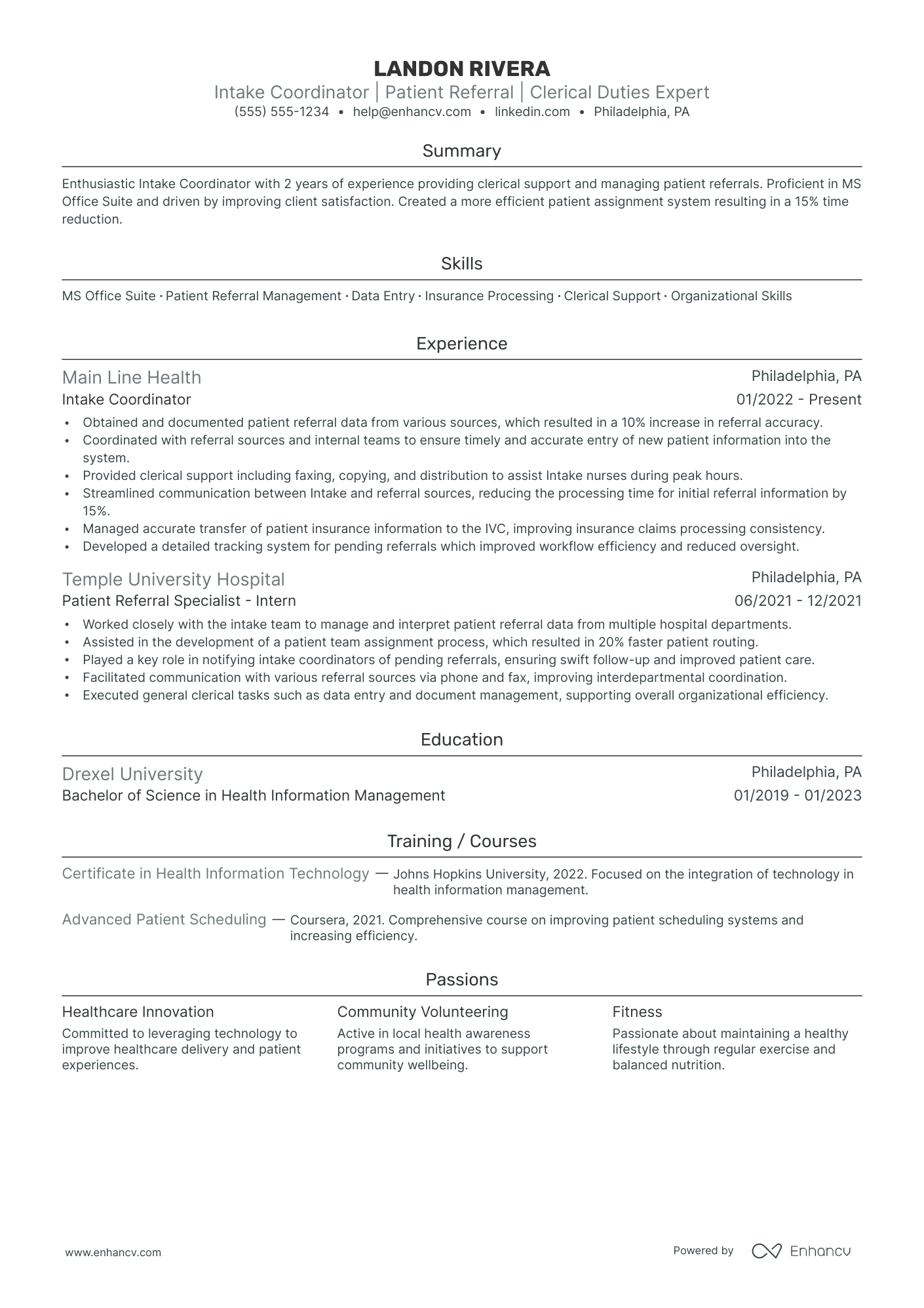 Onboarding Specialist resume example