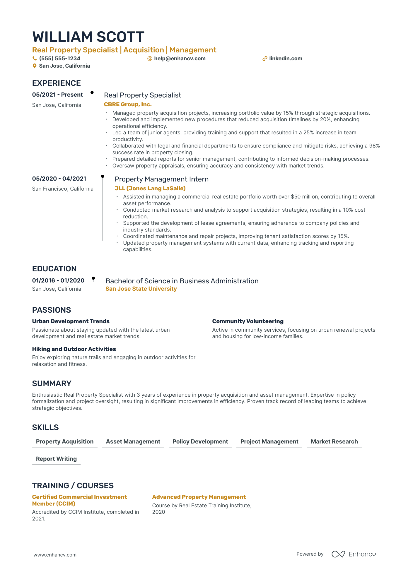 Property Management Supervisor Resume Example Resume Example