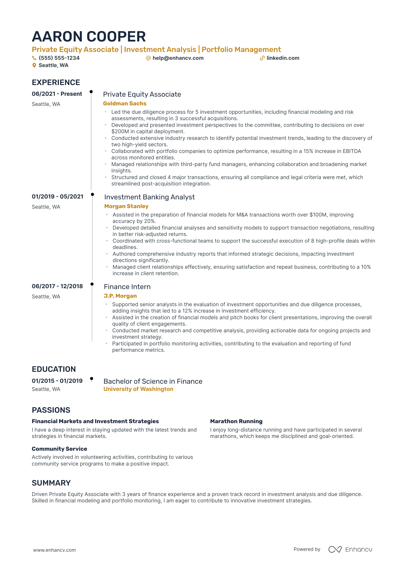 Equity Research Associate Resume Example Resume Example