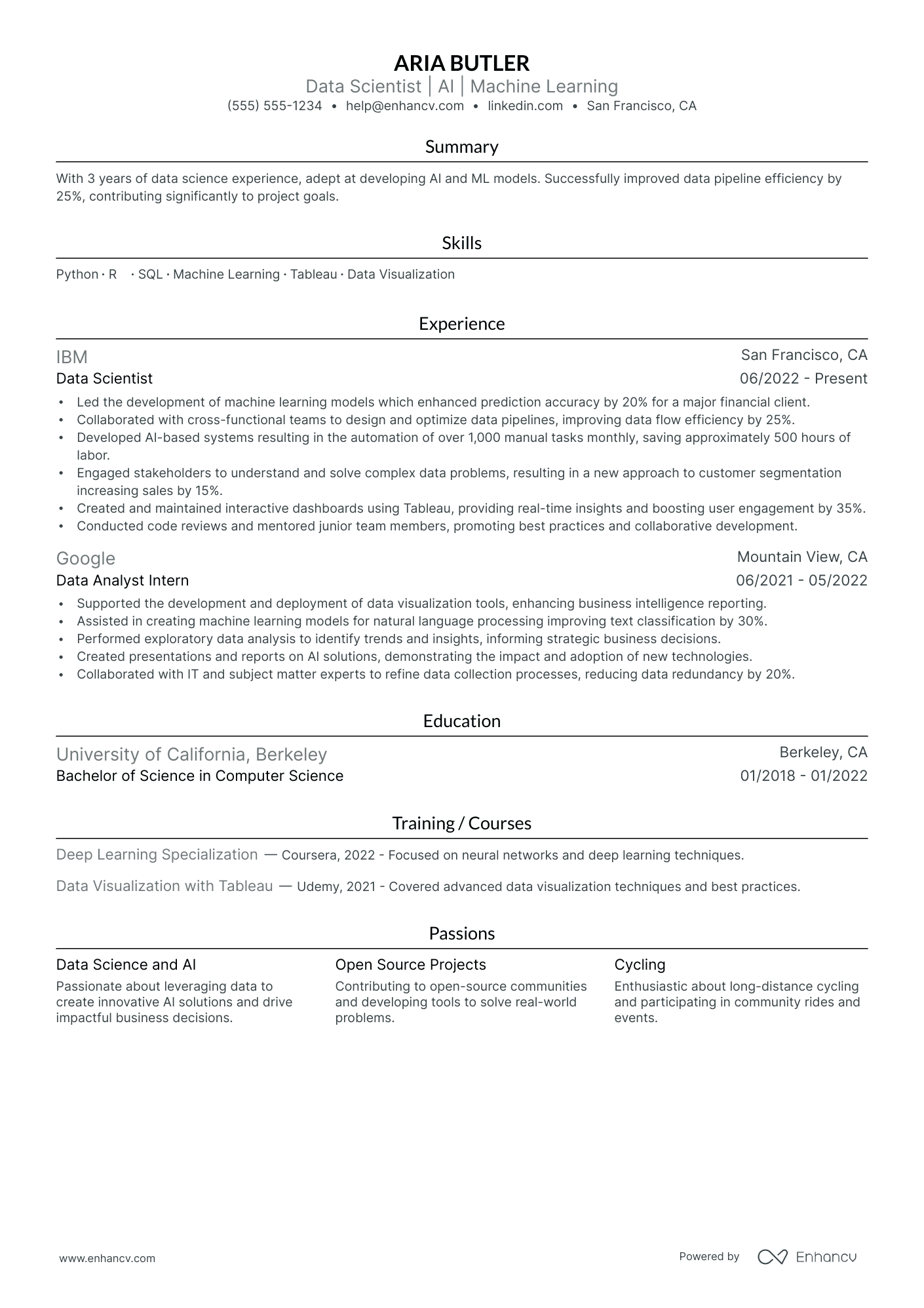 Data Science Consultant Resume Example Resume Example