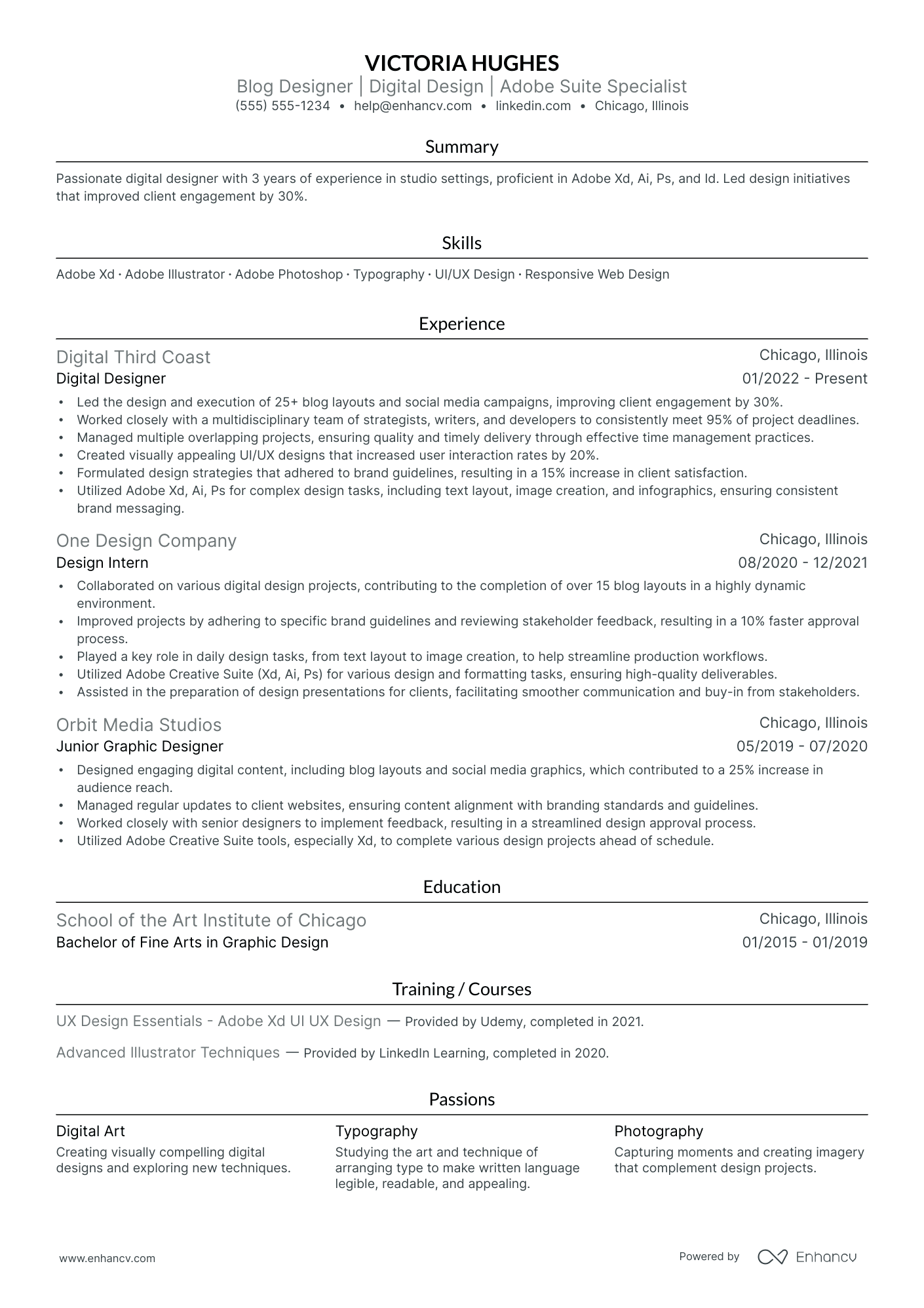 Freelance Web Designer Resume Example Resume Example