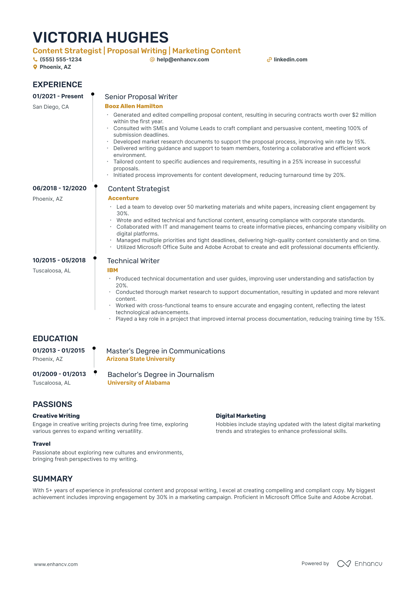 Junior Technical Writer resume example