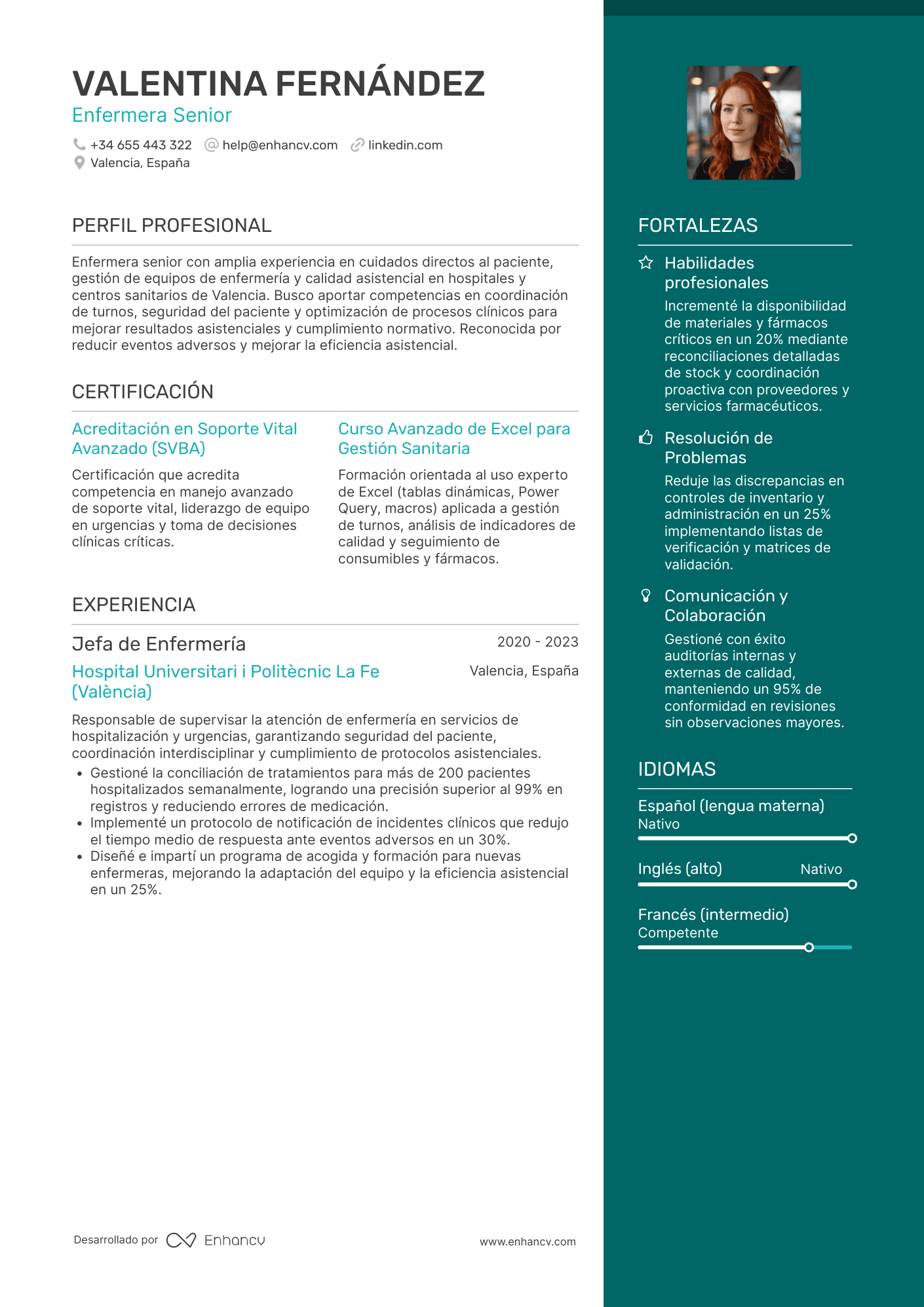 Elegante — Plantillas de CV