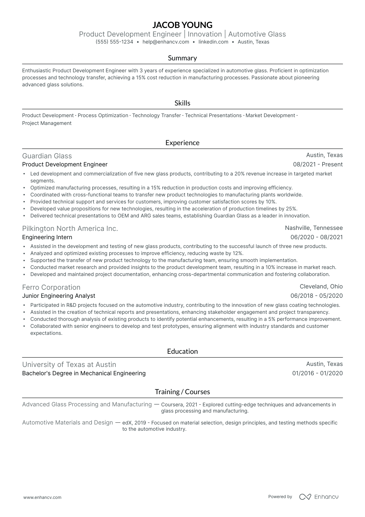 Director of Innovation and Product Development Resume Example Resume Example