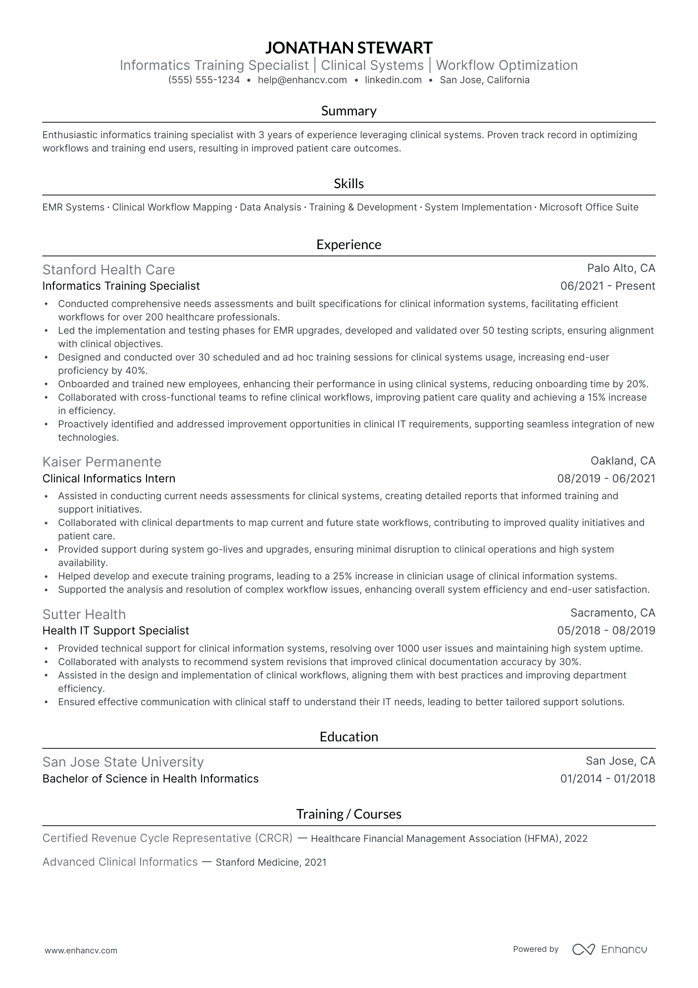 Software Testing Project Manager resume example