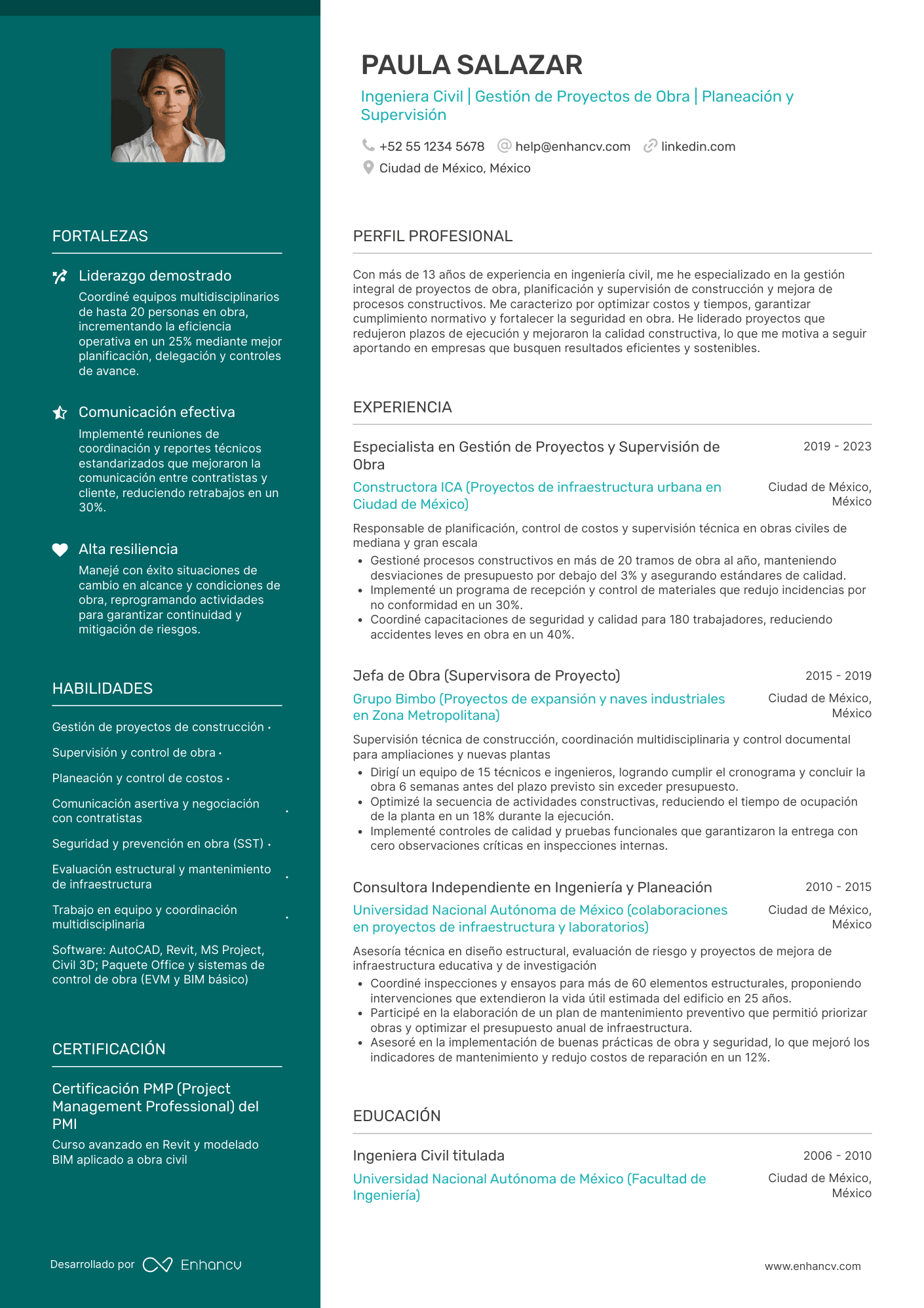 Pulido — Plantillas de CV