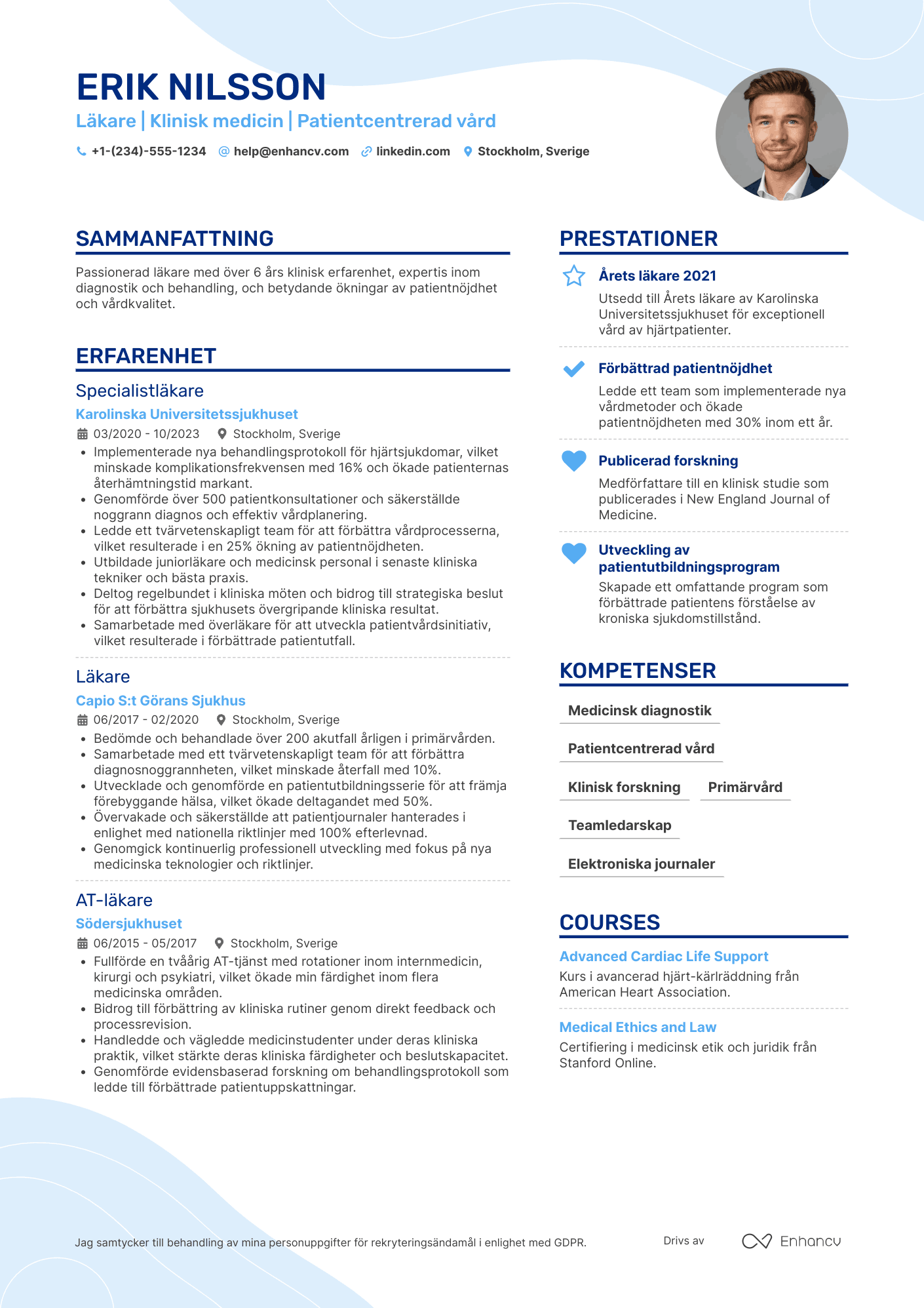 Läkare CV