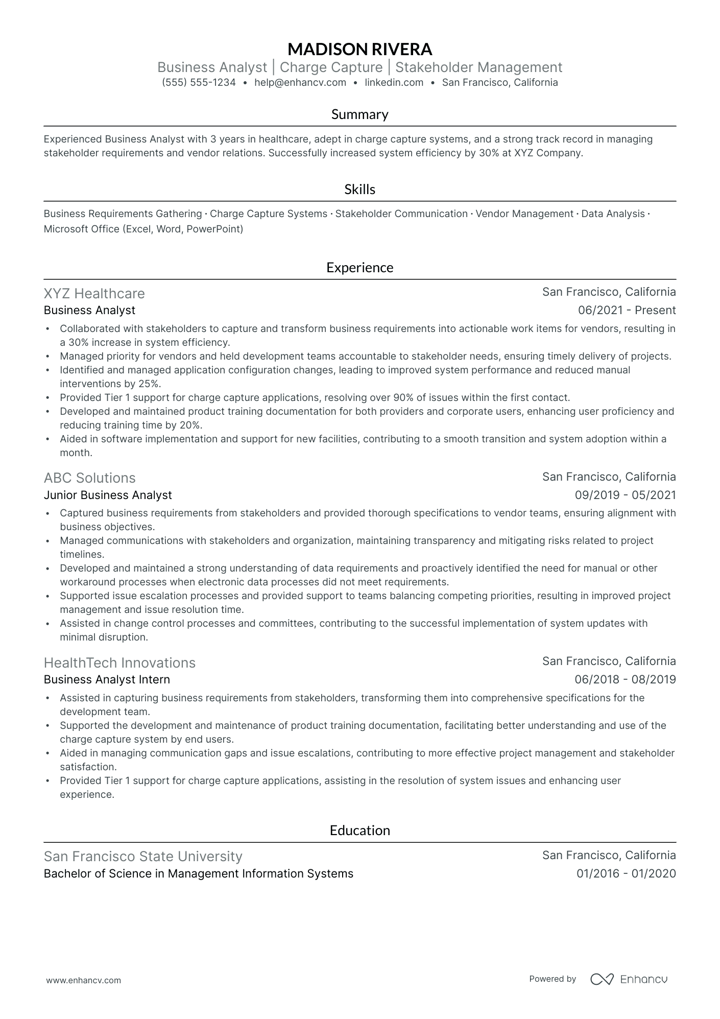 Excel Expert Analyst Resume Example Resume Example