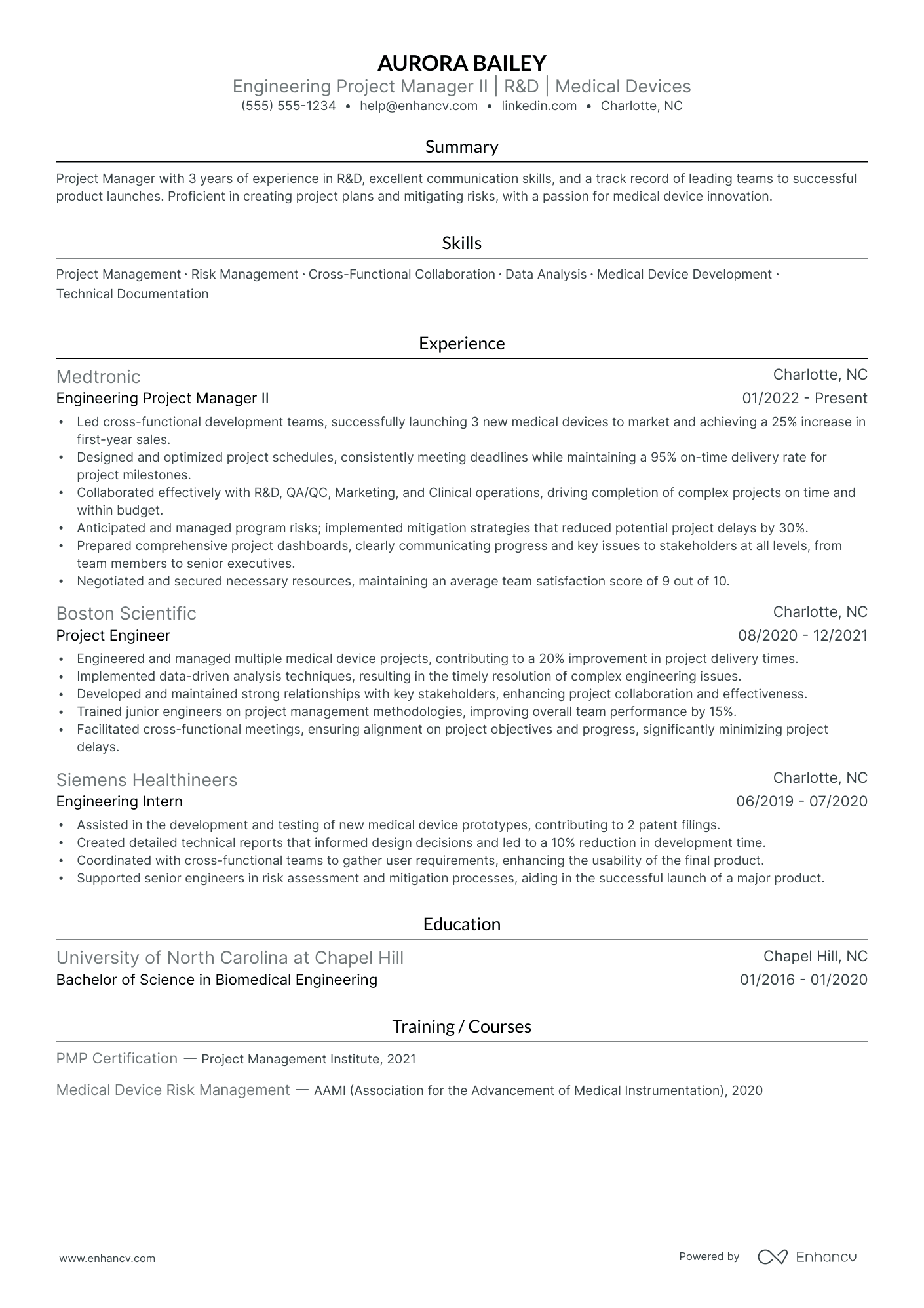 Engineering Project Manager Resume Example Resume Example