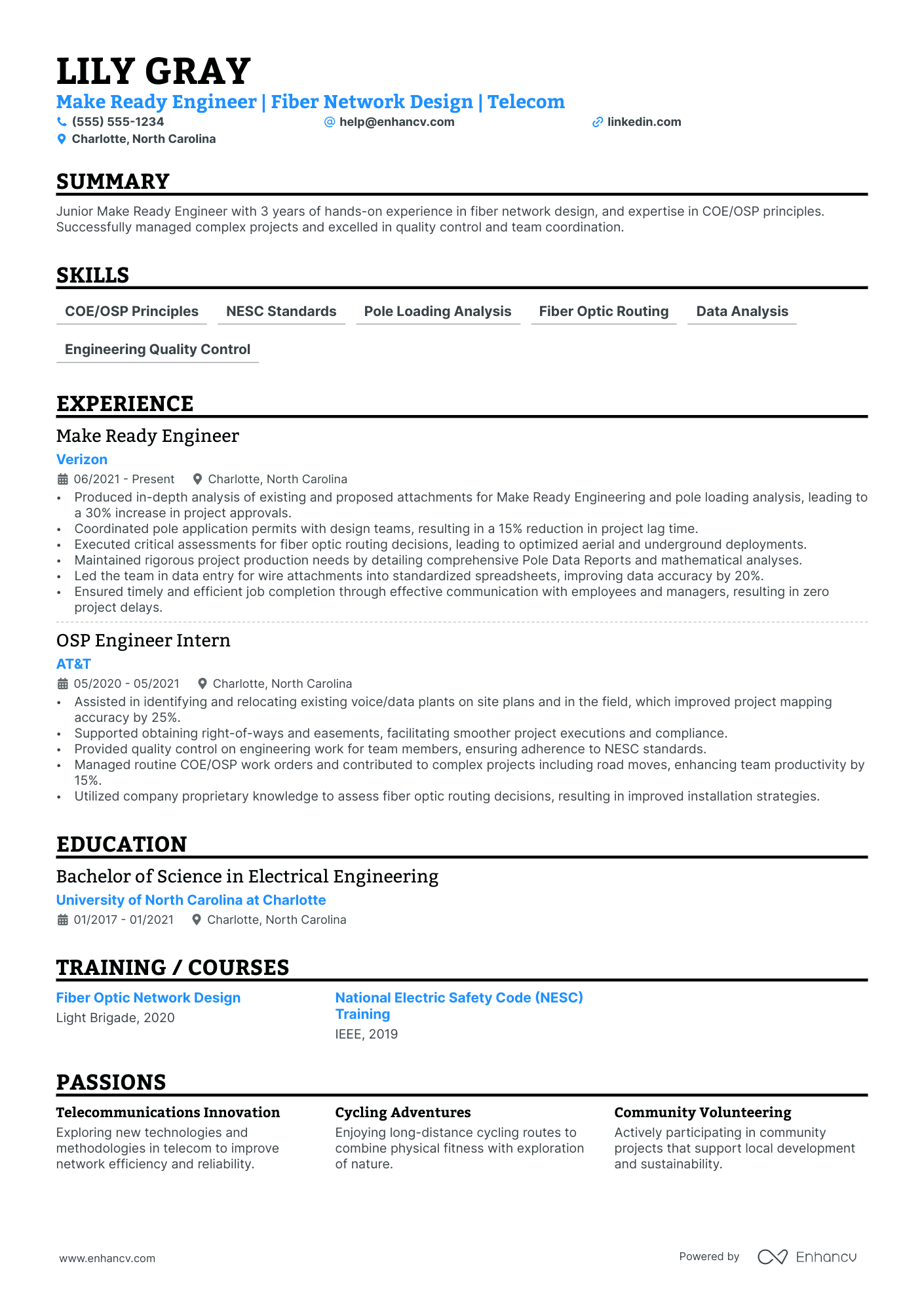 Process Design Engineer resume example