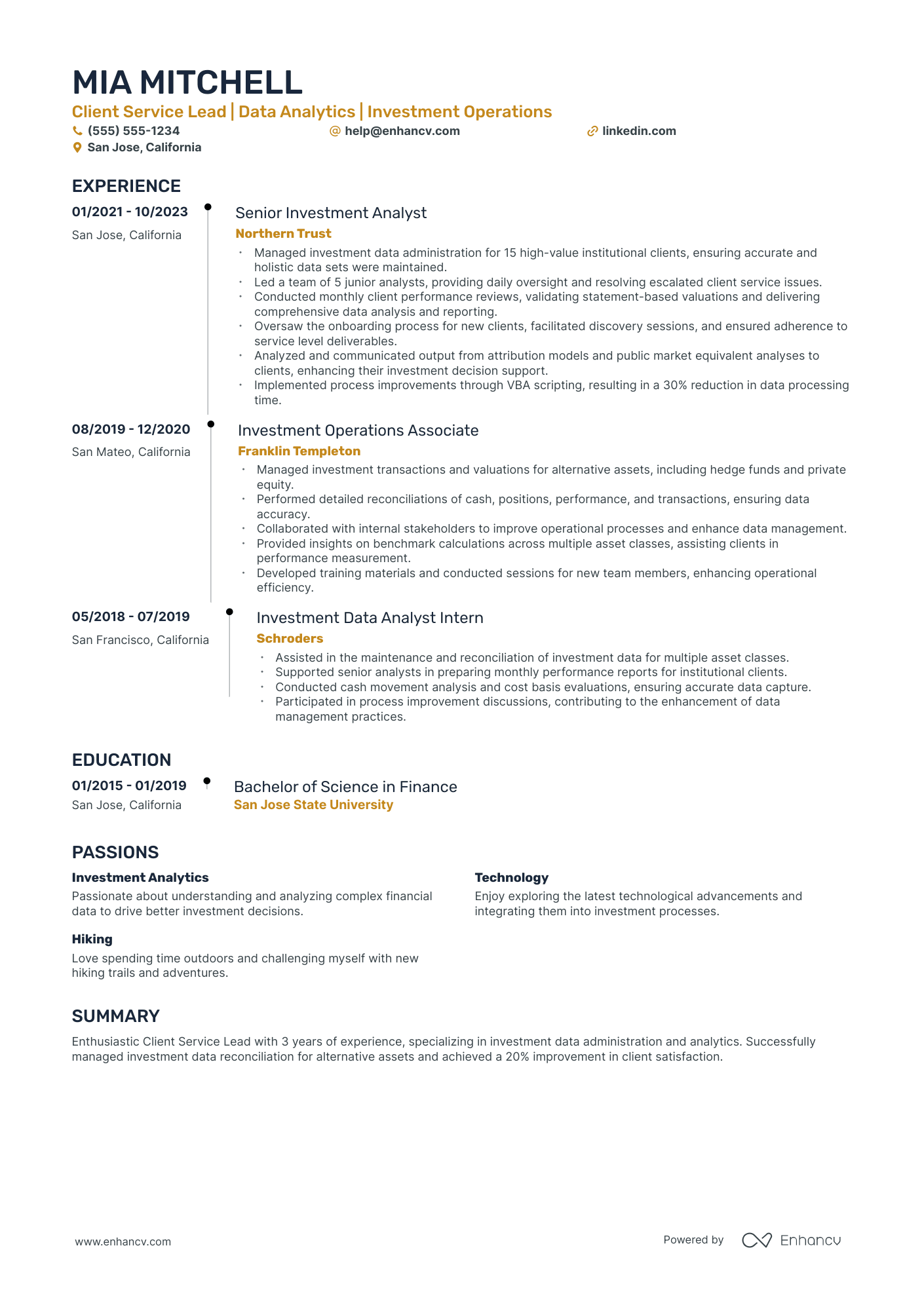 Client Services Specialist Team Lead Resume Example Resume Example