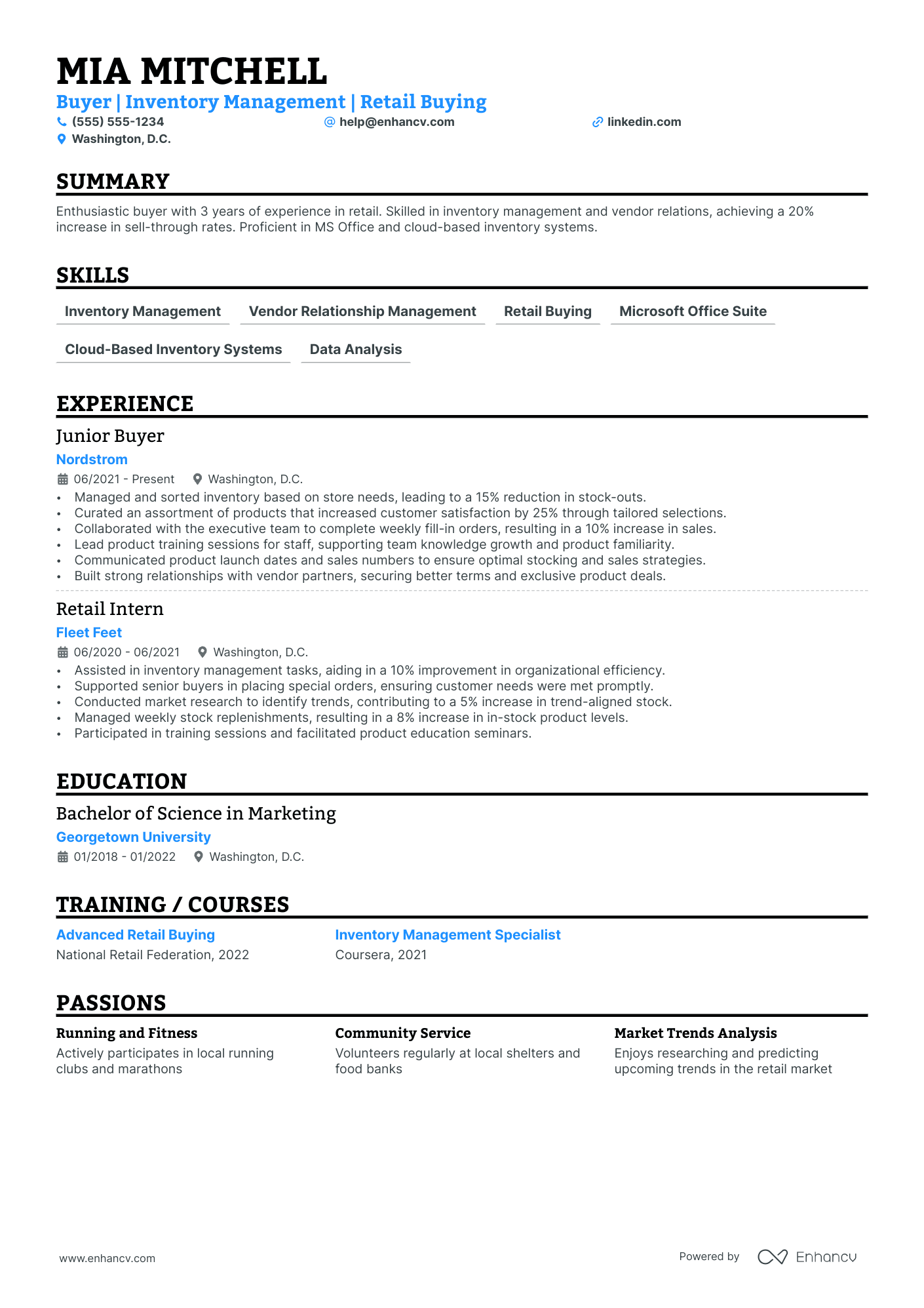 Luxury Retail Buyer Resume Example Resume Example