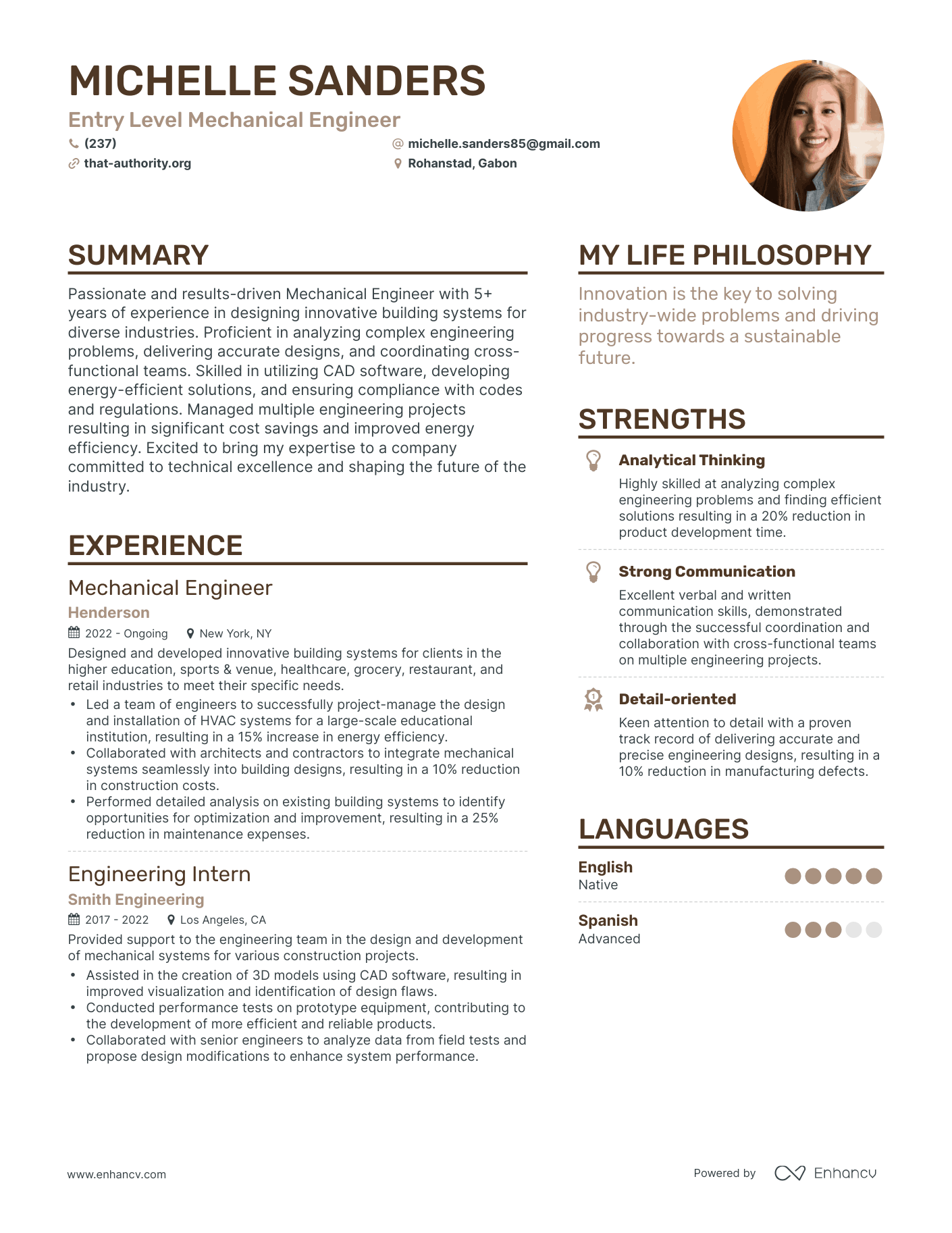 3 Entry Level Mechanical Engineer Resume Examples How To Guide For 2024   Image 