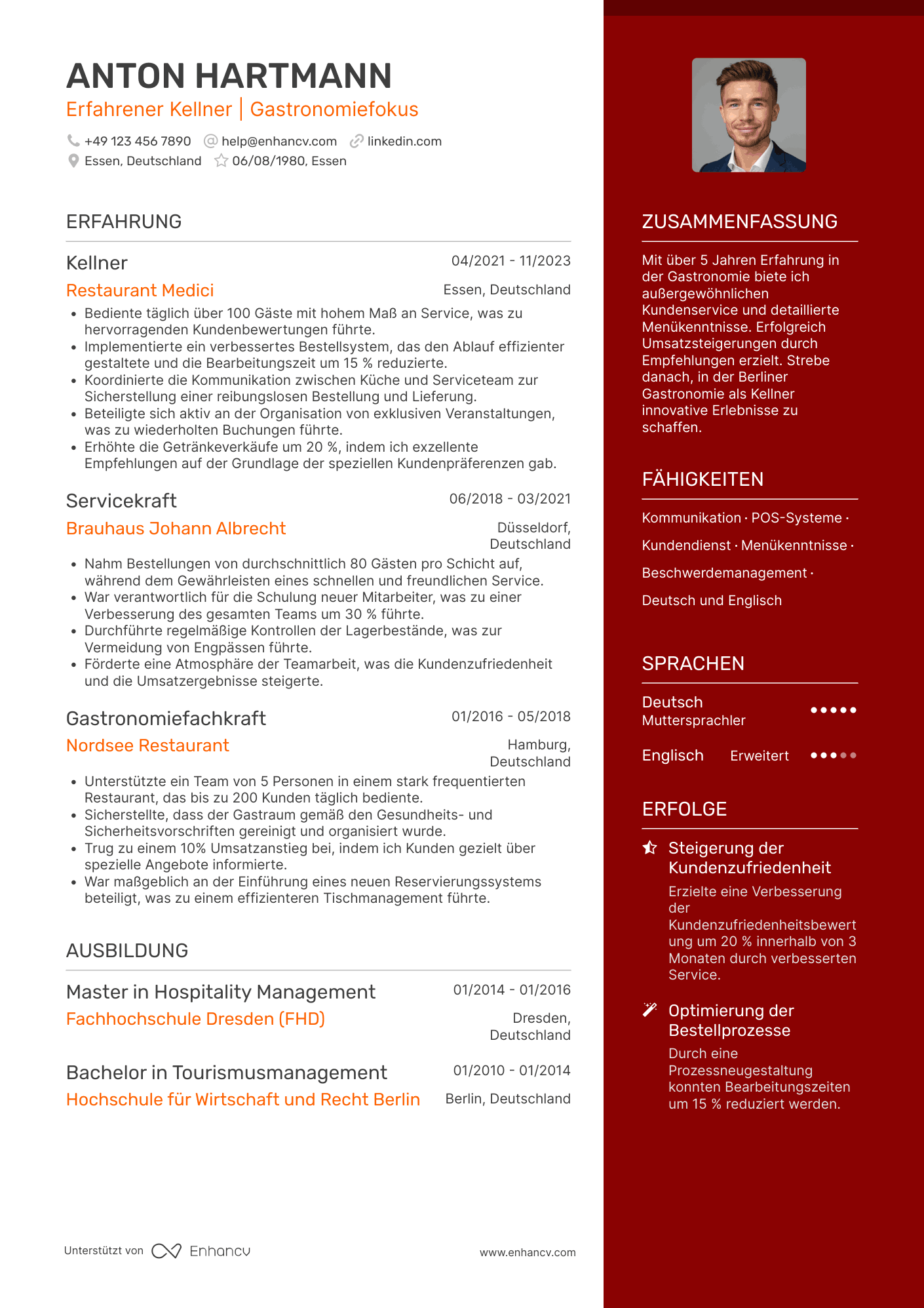 Kellner CV