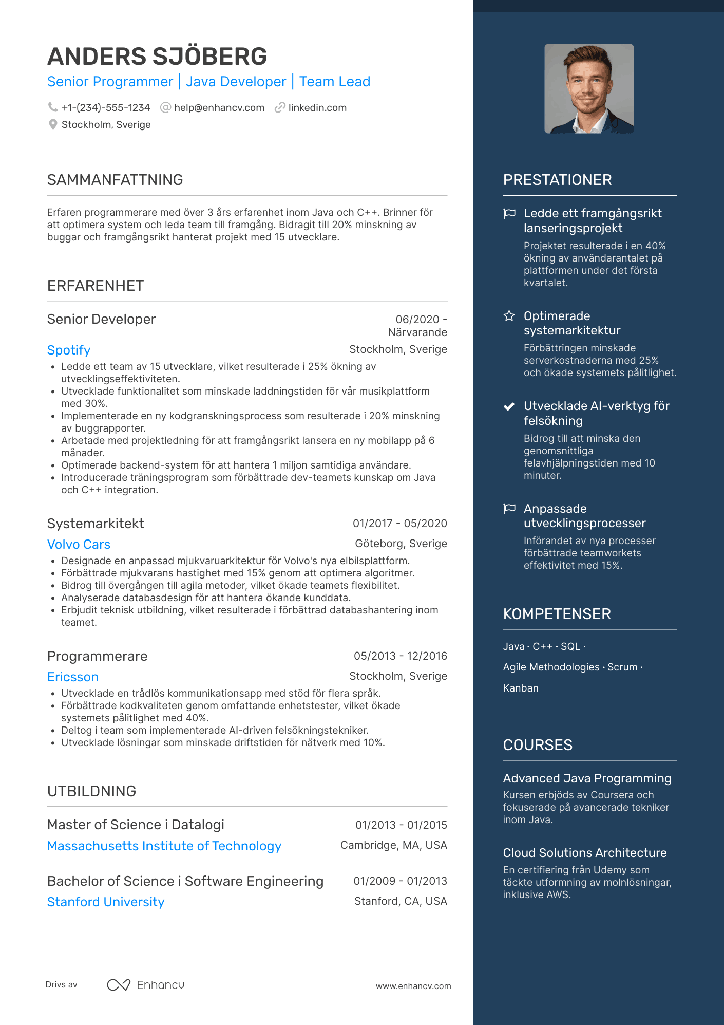 Programmerare CV