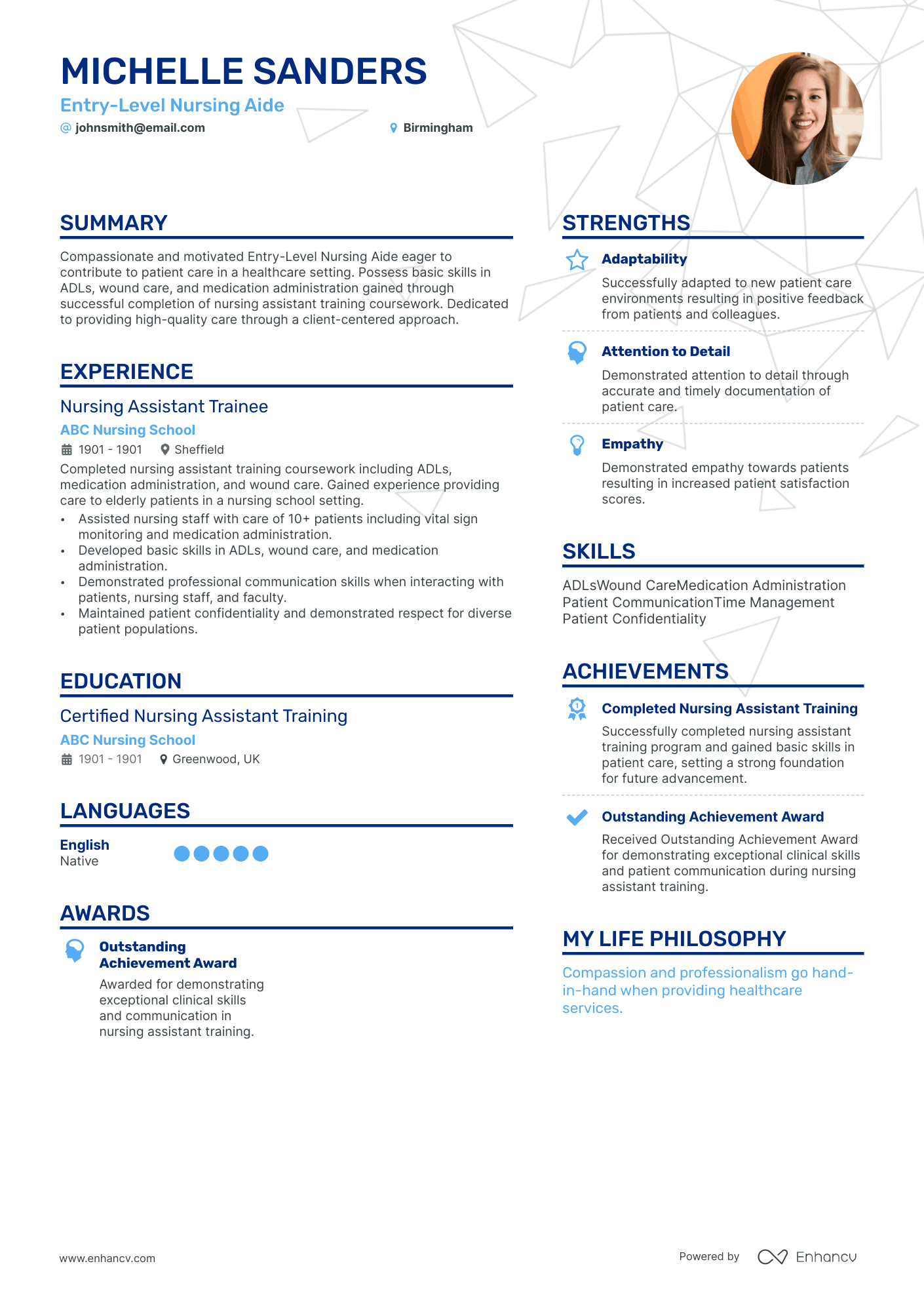 3 Nursing CV Examples For 2024   Image 