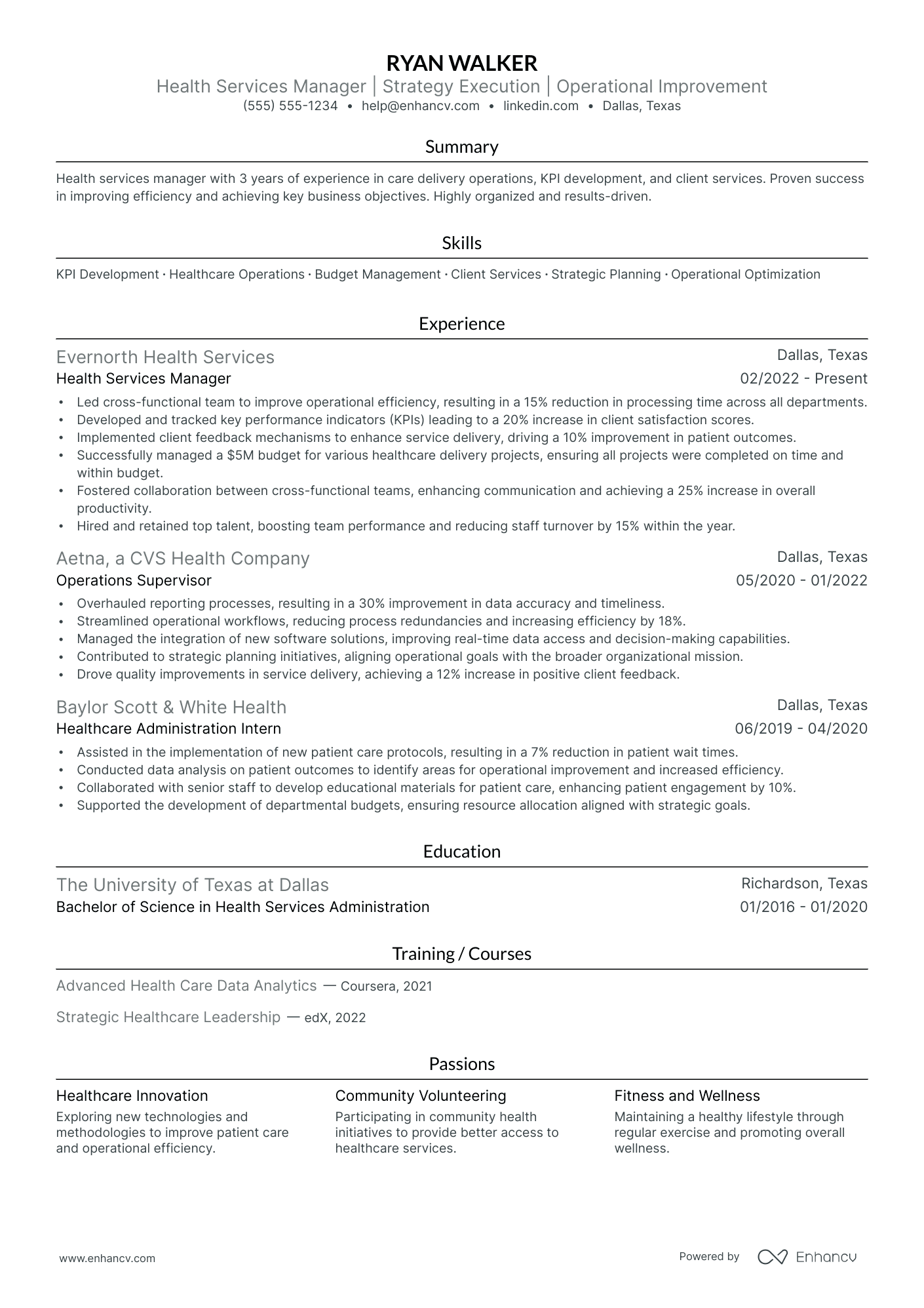 Chief Operating Officer in Healthcare Resume Example Resume Example