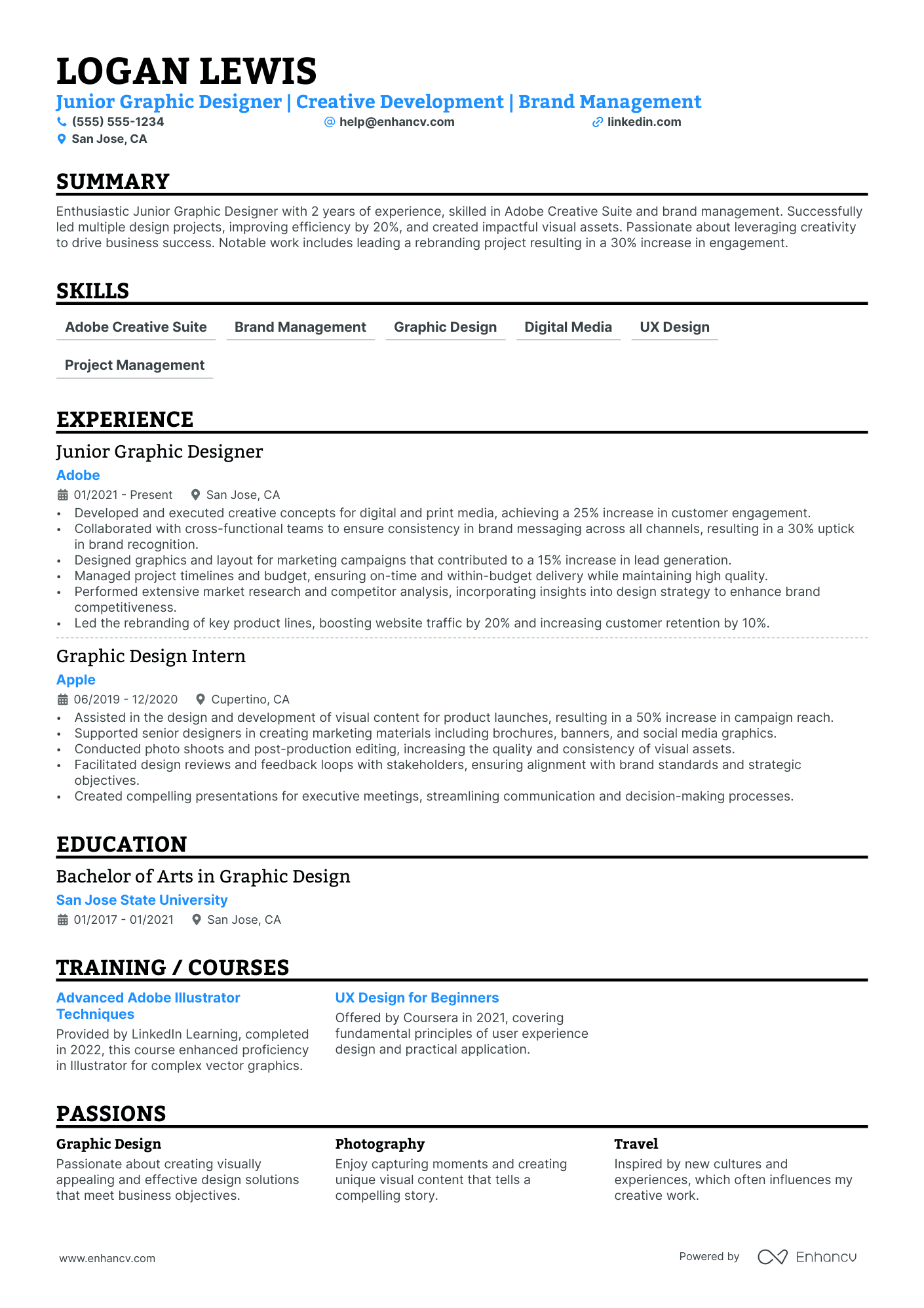 Global Creative Director resume example